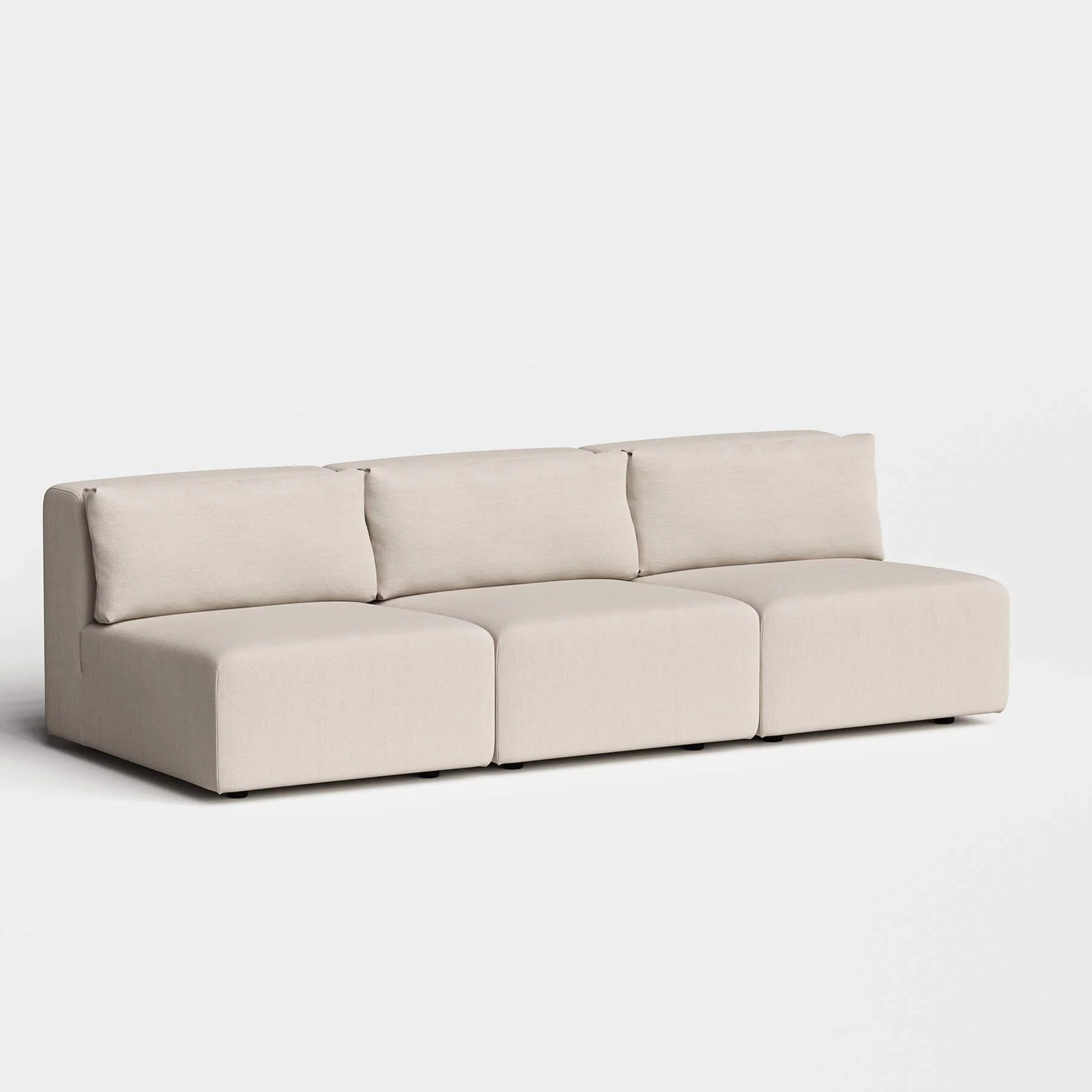TIPTOE BRIDGE 3+ Seater Sofa - No Arm Rest - Image 7