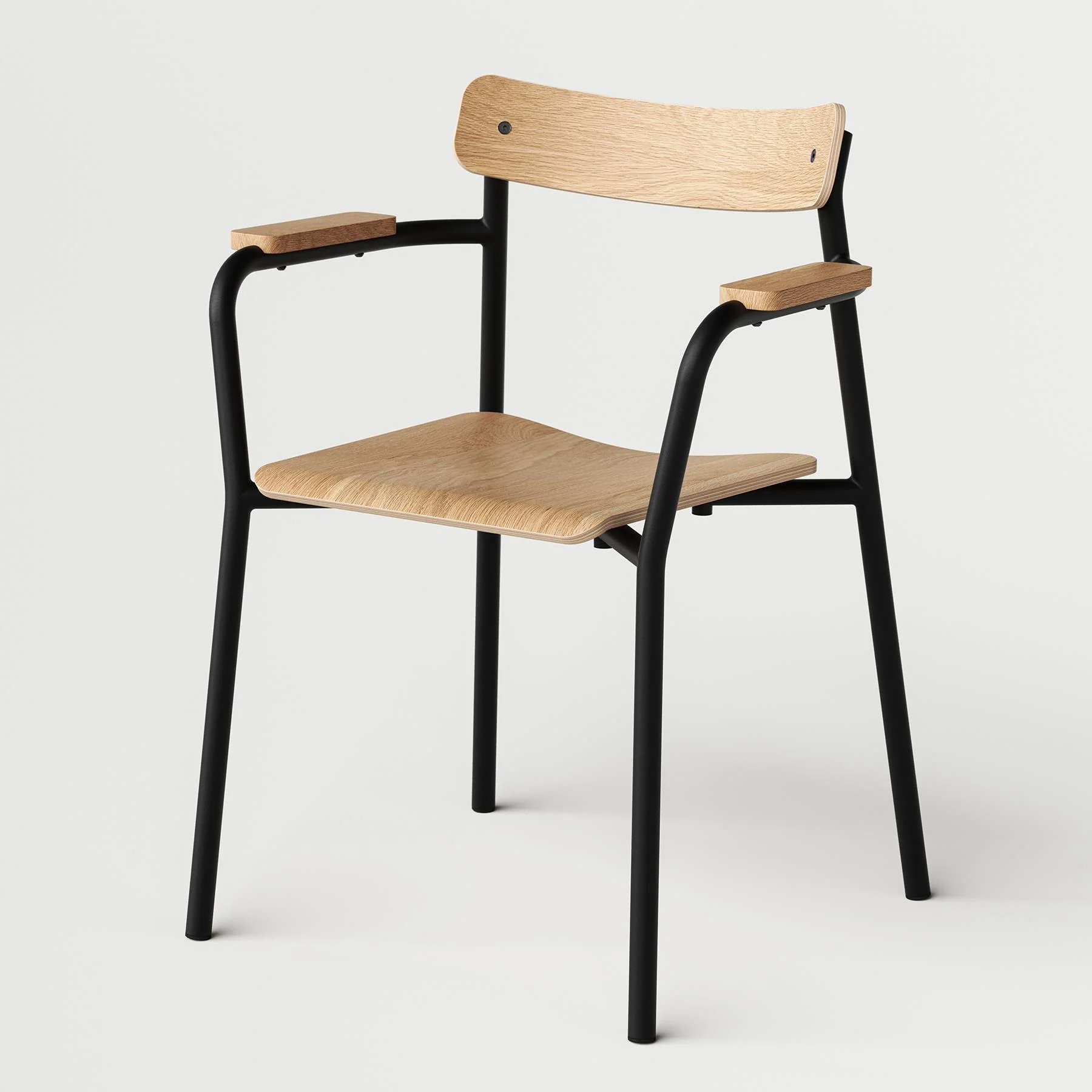 TIPTOE ETUDE Eco Certified Wood Dining Armchair - Image 4