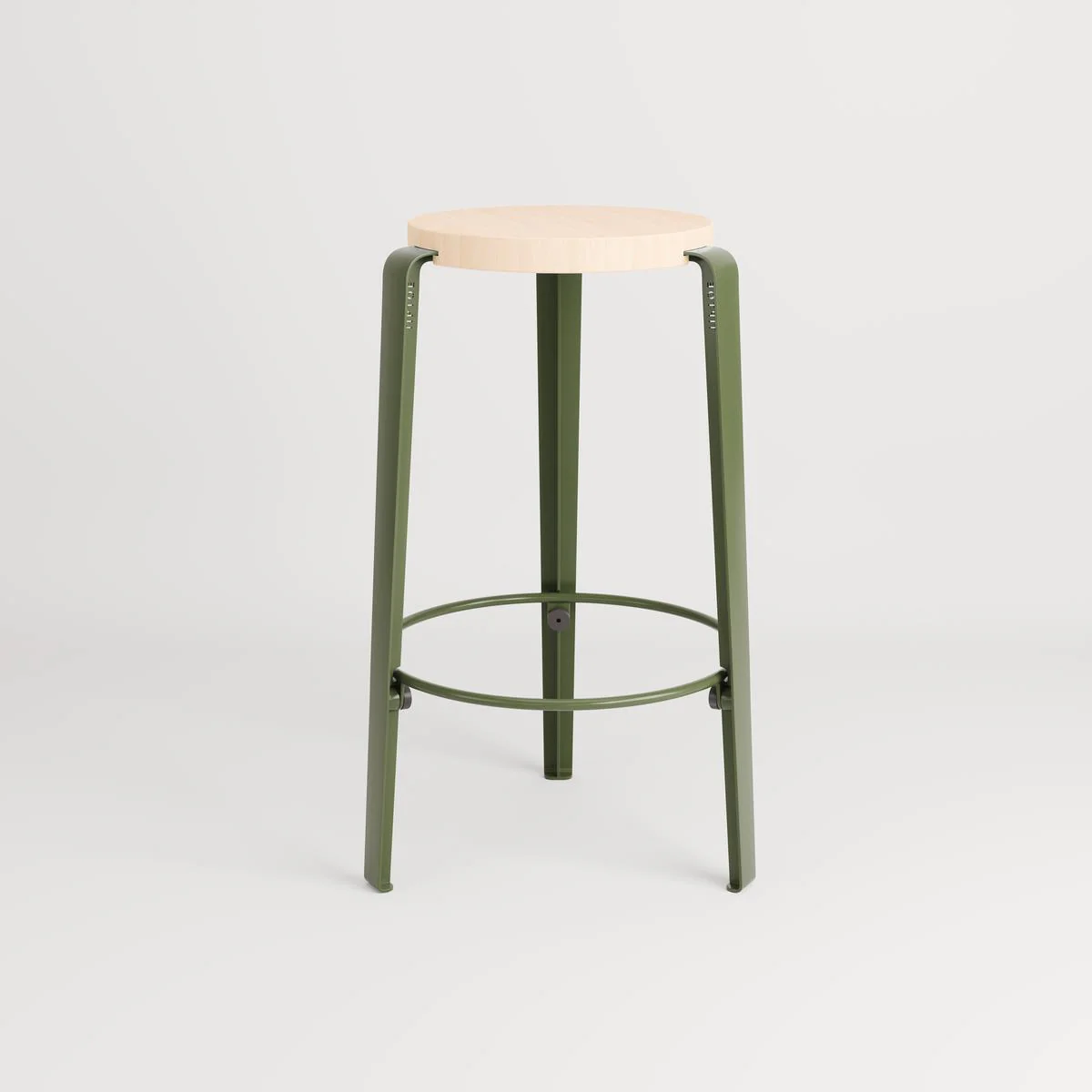TIPTOE MI LOU Stool - Wooden Seat - Image 8