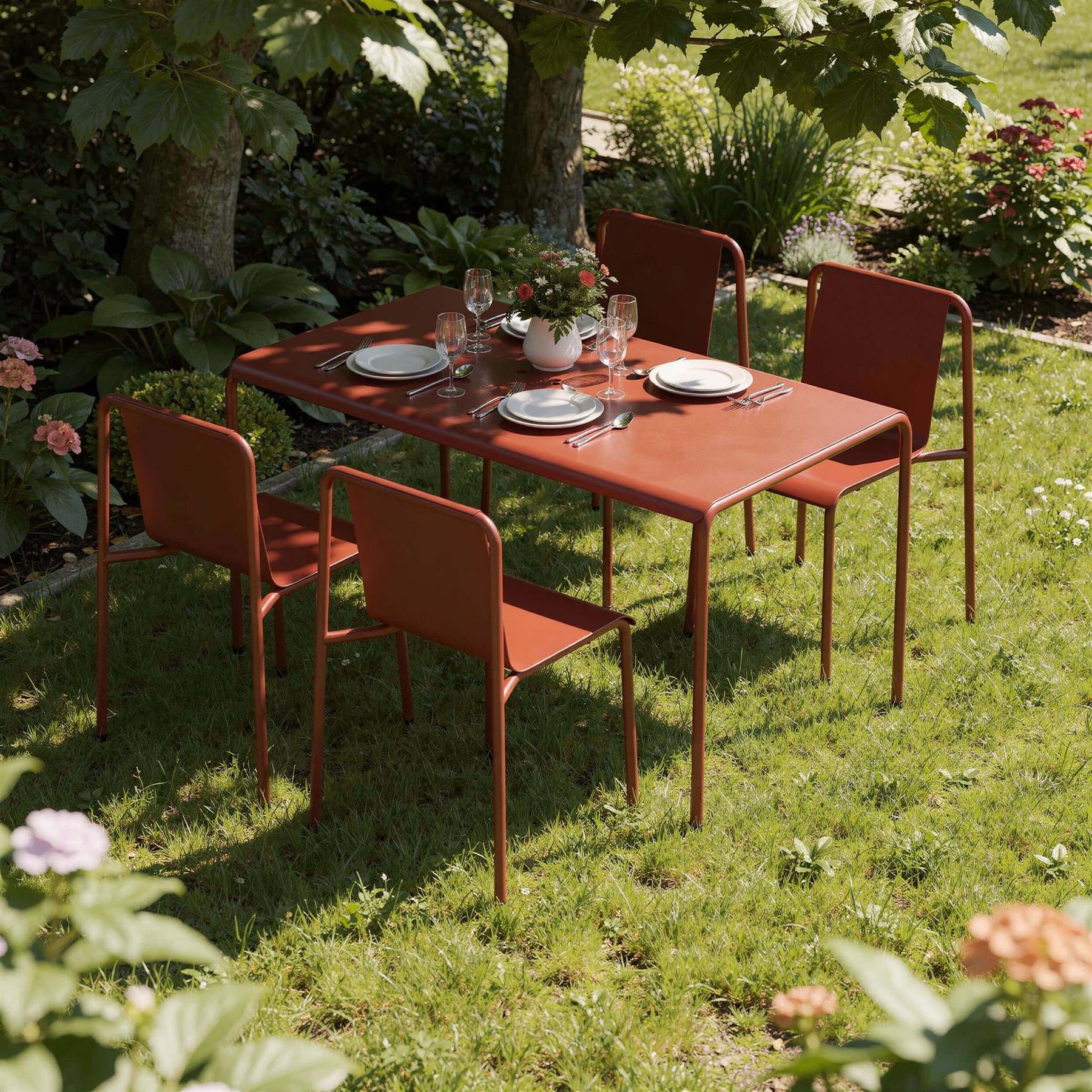 TIPTOE Panorama Outdoor Dining Set - Medium - Curated by Holloways of Ludlow - Image 2