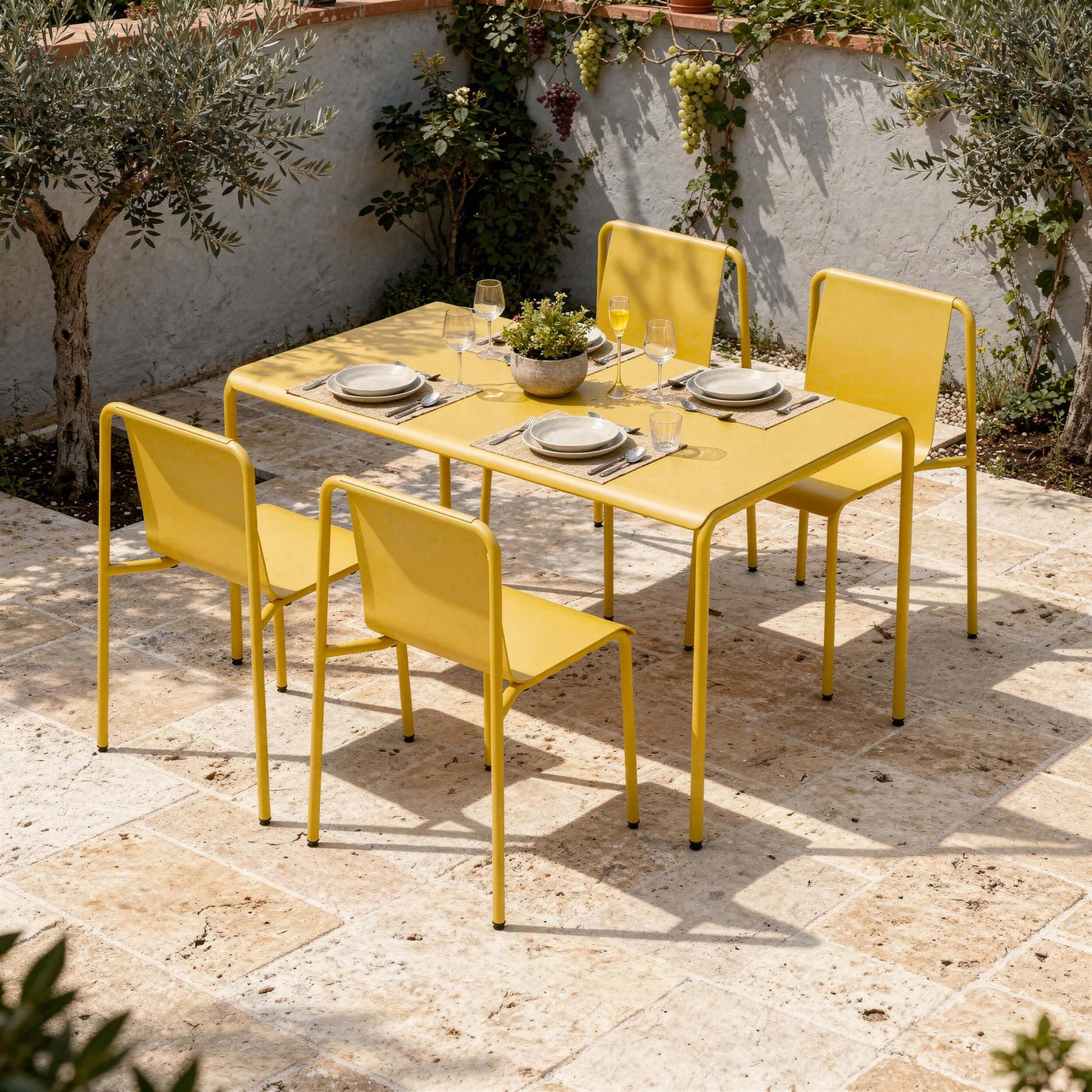 TIPTOE Panorama Outdoor Dining Set - Medium - Curated by Holloways of Ludlow - Image 3