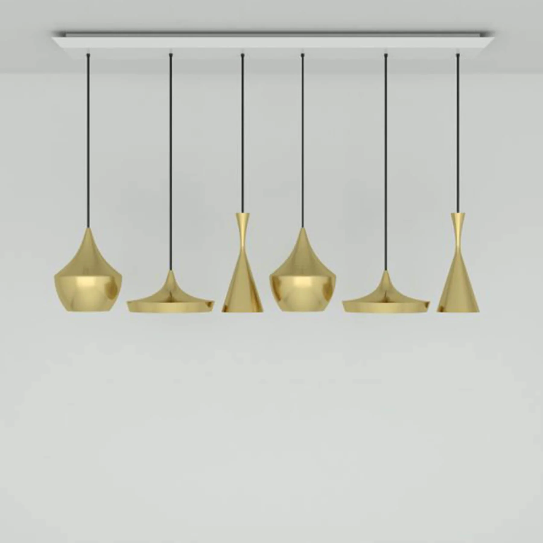 Tom Dixon Beat Range Linear LED Pendant Light System