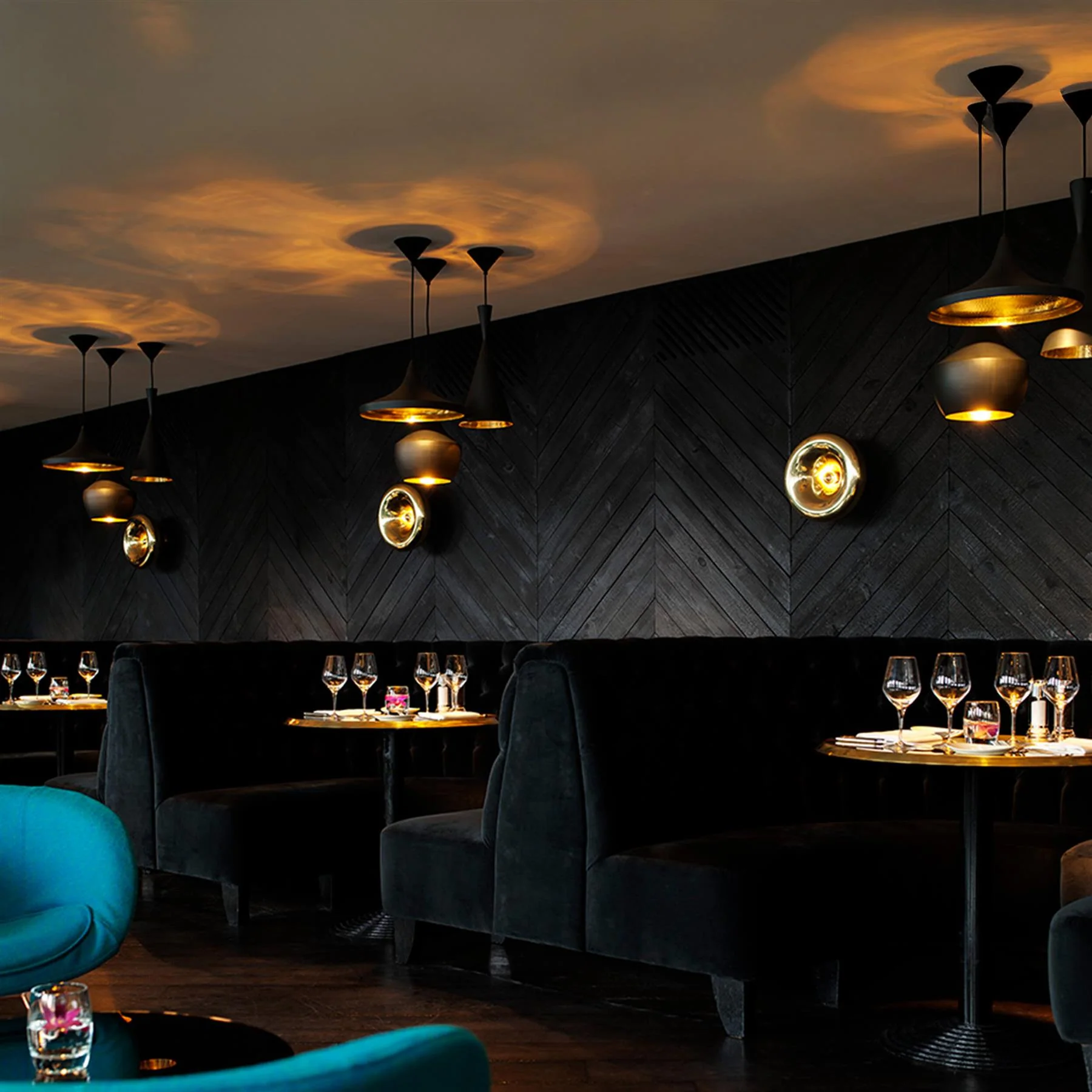 Tom Dixon Beat Wide LED Pendant Light - Image 4
