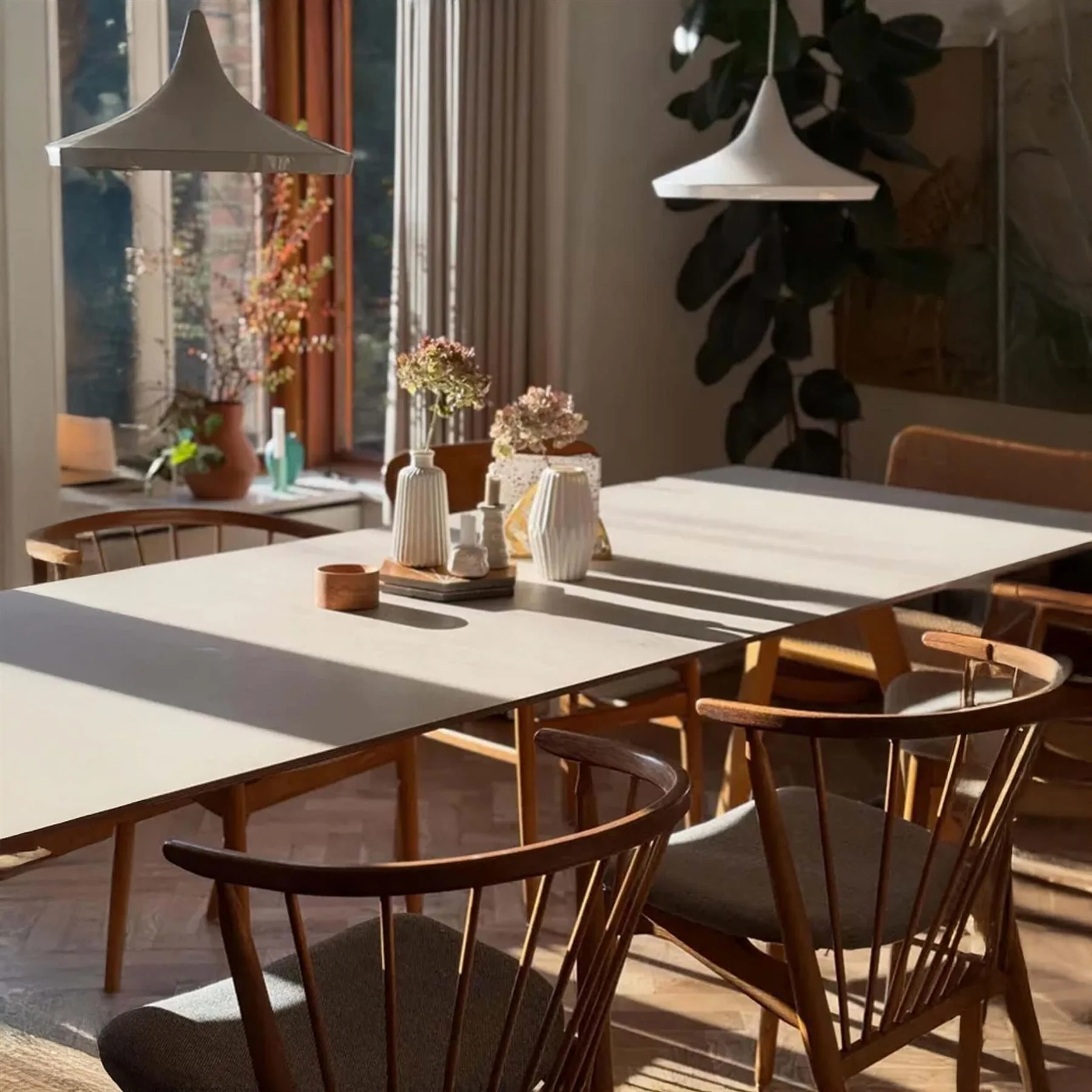 Tom Dixon Beat Wide Unbeaten LED Pendant Light - Image 3