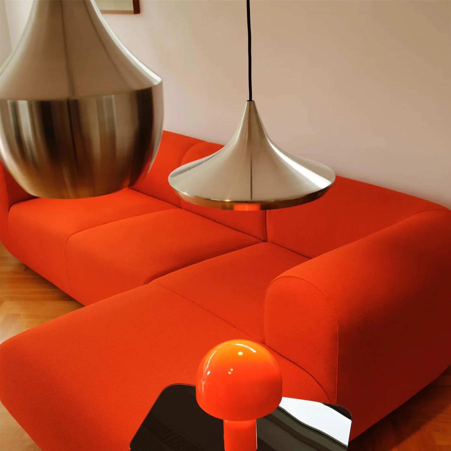 Tom Dixon Flat Unbeaten LED Pendant Light - Image 2