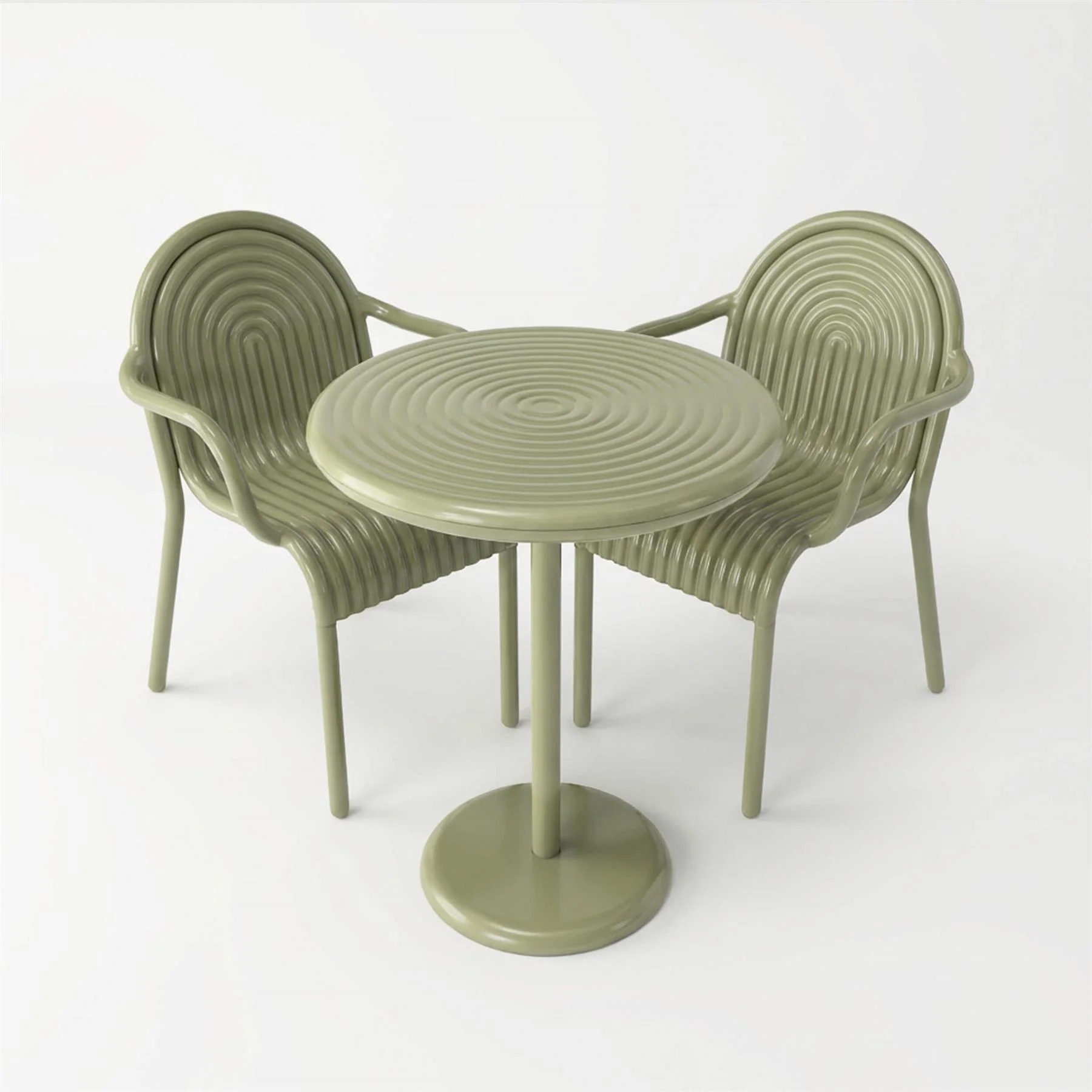 Tom Dixon Groove Balcony Furniture Set - Curated by Holloways of Ludlow - Image 6
