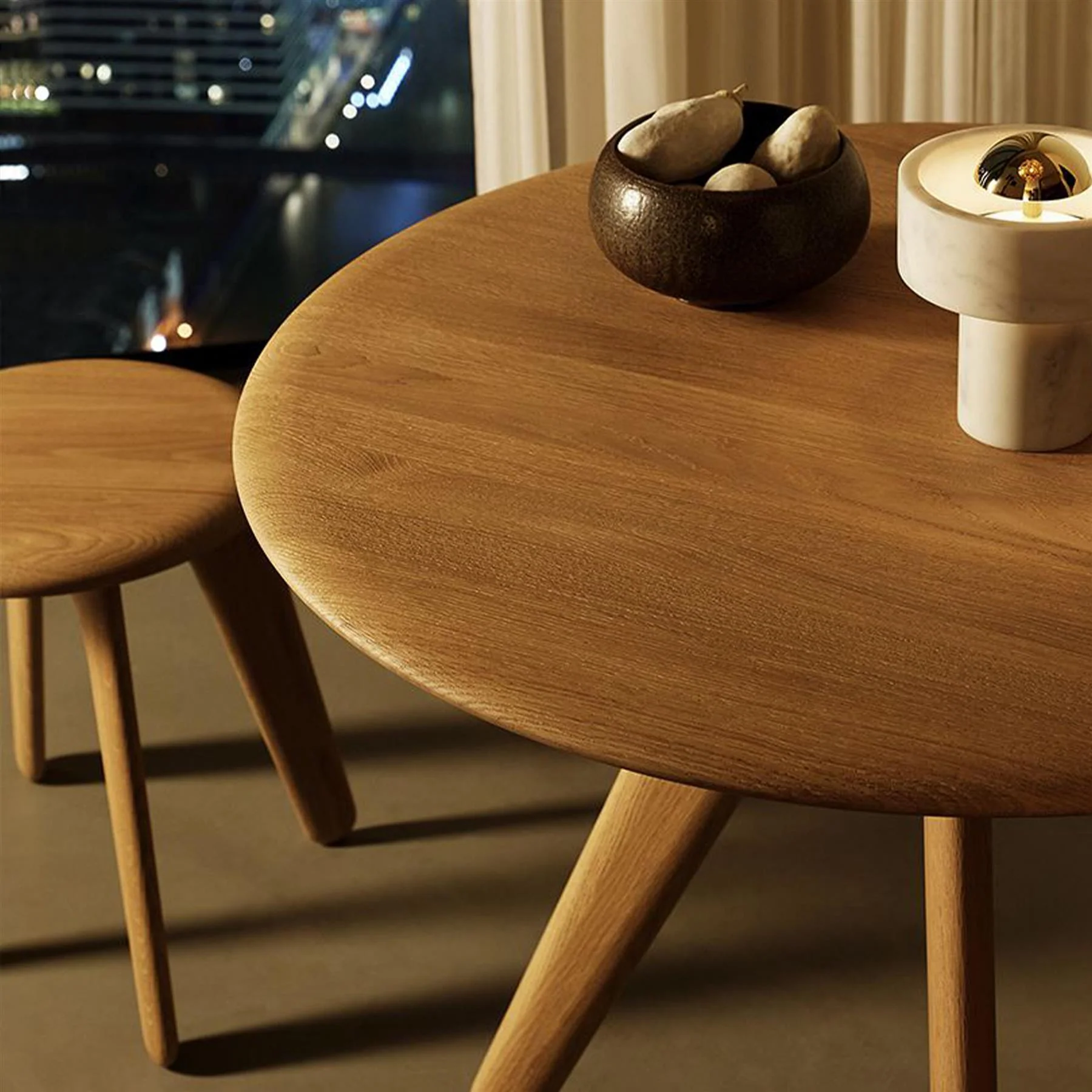 Tom Dixon Slab Round Dining Table - Image 2