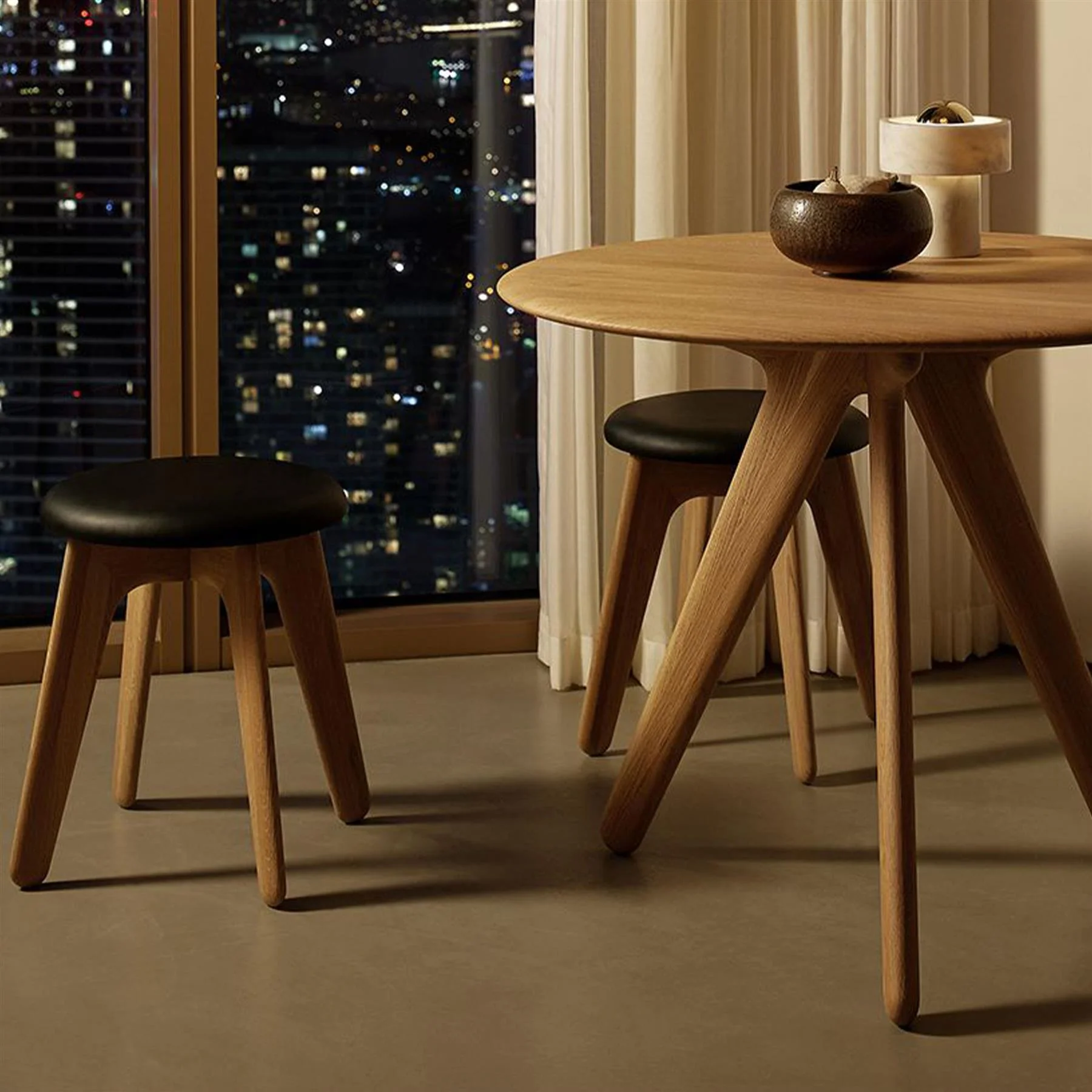 Tom Dixon Slab Round Dining Table - Image 4