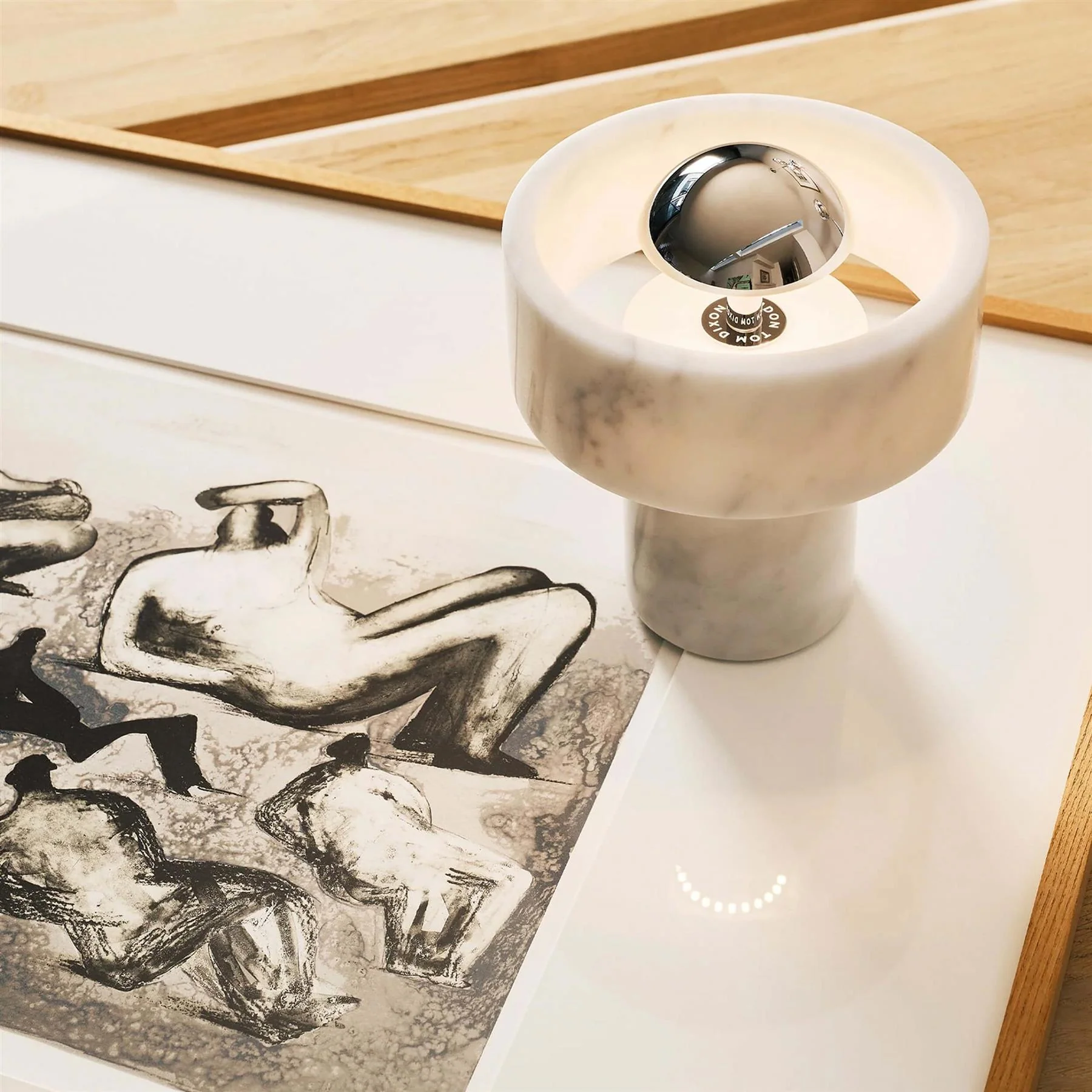Tom Dixon Stone Portable Rechargeable LED Table Lamp - Image 5
