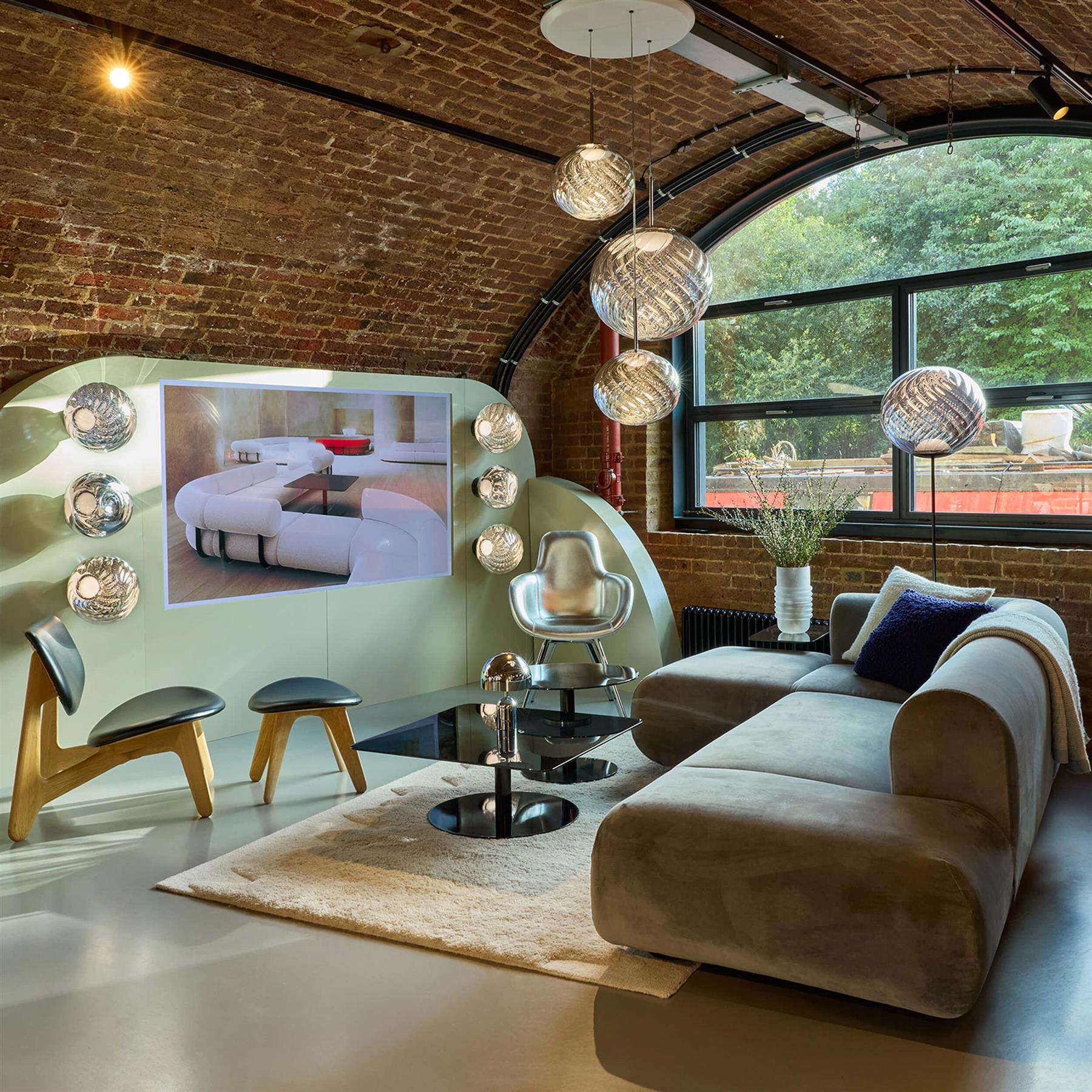 Tom Dixon Whirl LED Surface Ceiling Light - Image 2