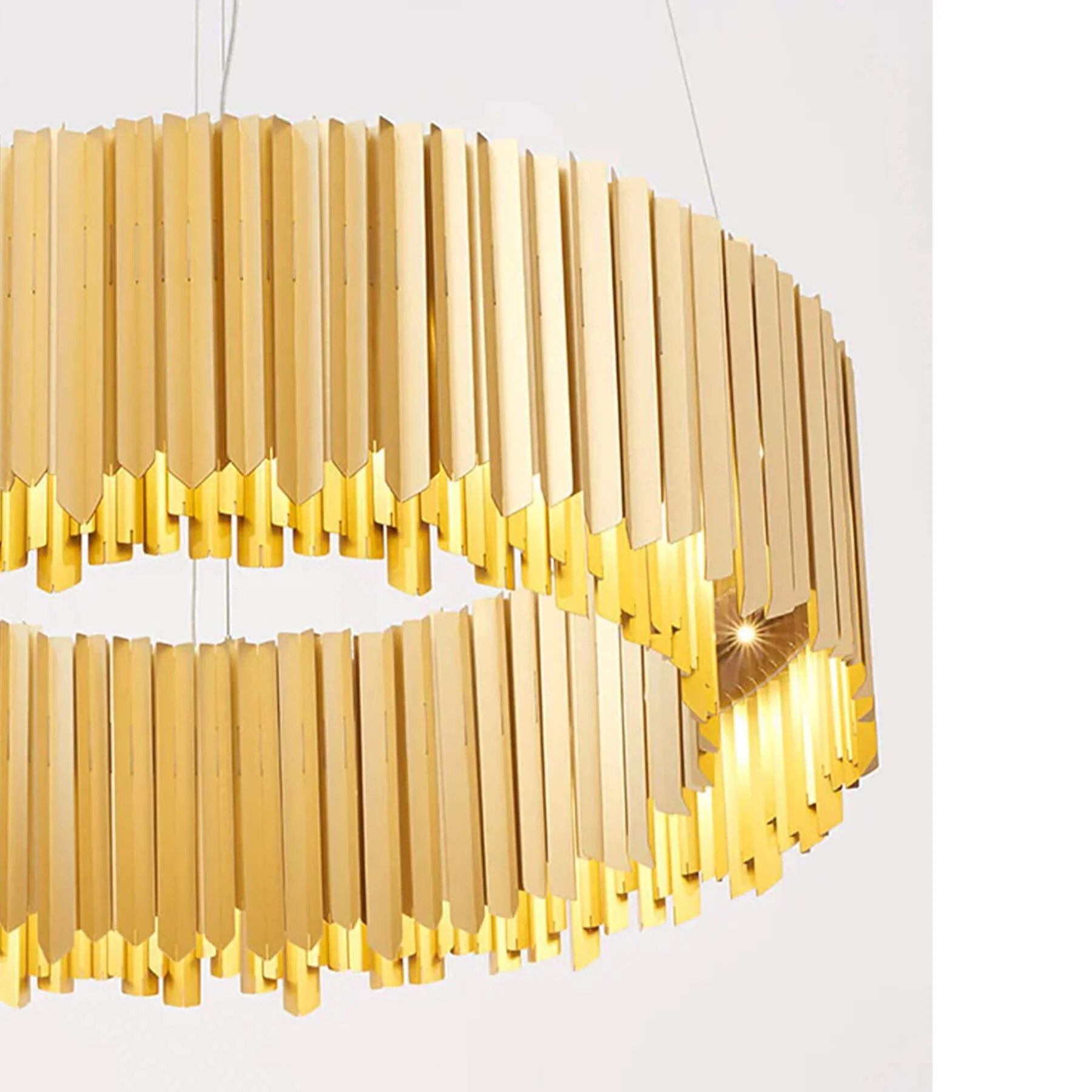 Tom Kirk Lighting Facet Chandelier - Image 7