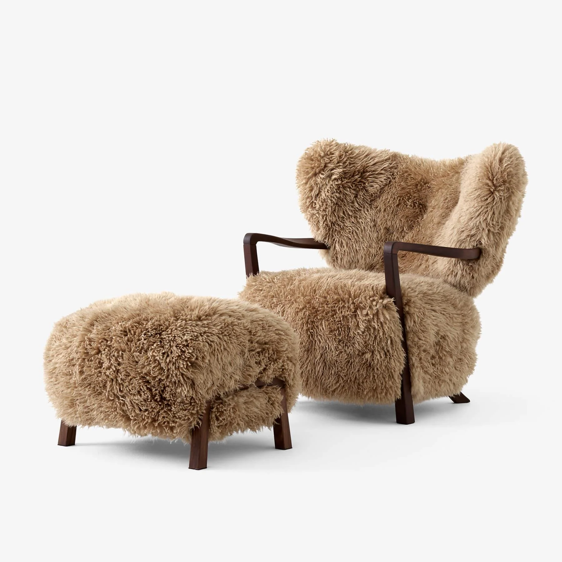 &Tradition ADT2 & ADT3 Wulff Lounge Chair Ottoman - Image 17