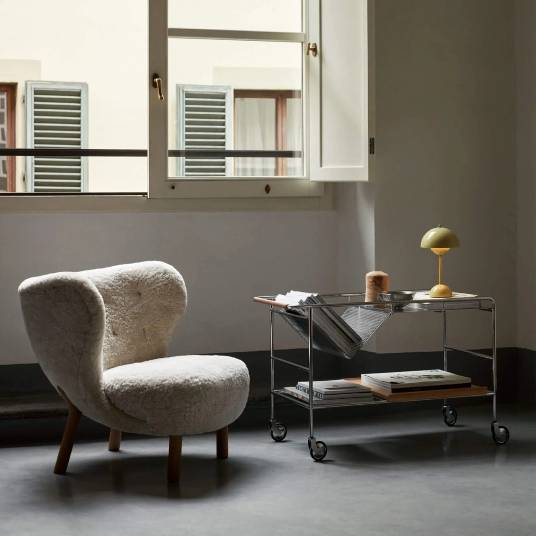 &Tradition Alima NDS1 Table Trolley - Image 9