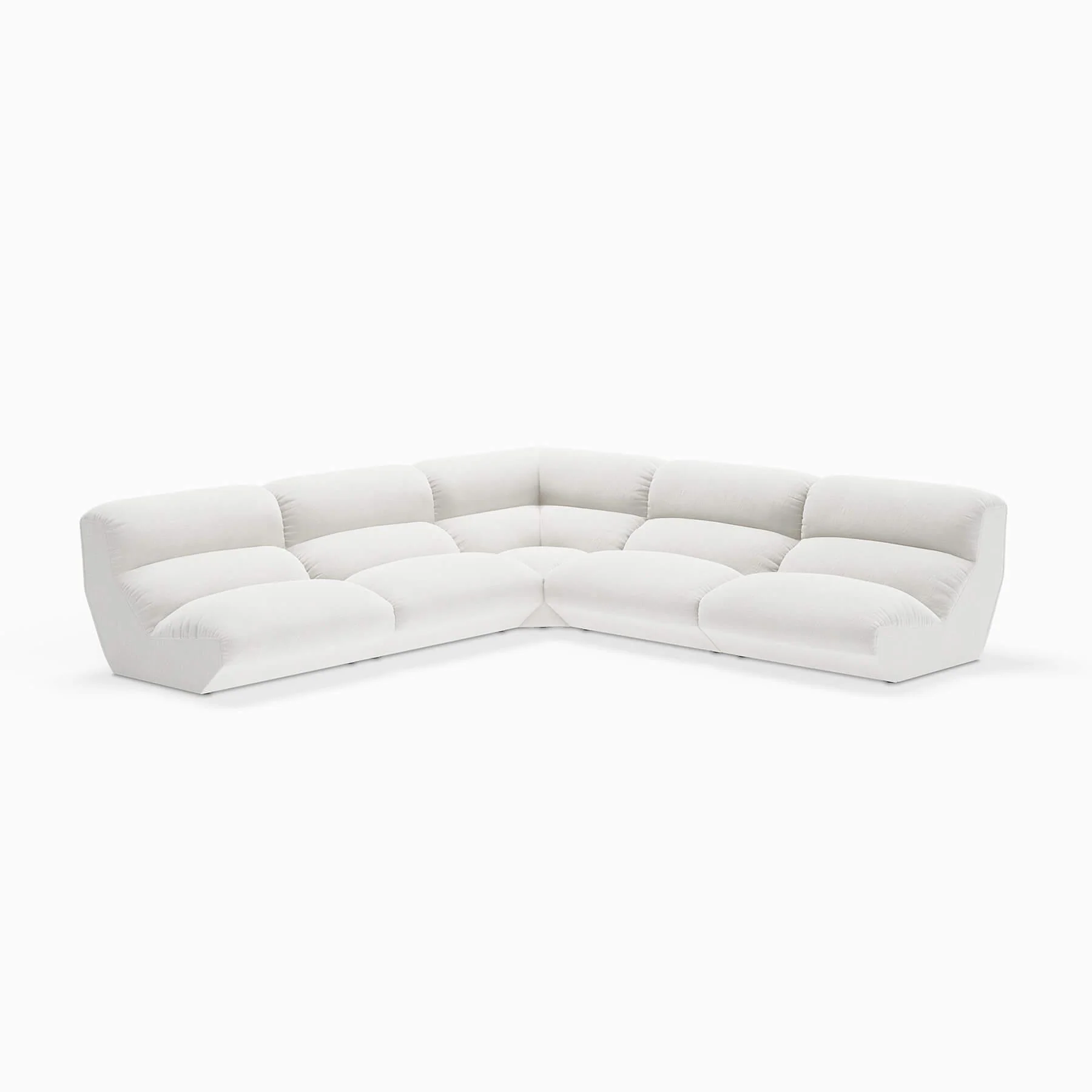 &Tradition Hi Lo 3+ Seater Sofa Configuration D