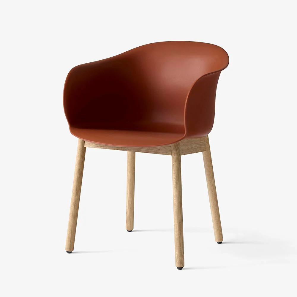 &Tradition JH30 Elefy Chair with Wooden Legs - Image 4