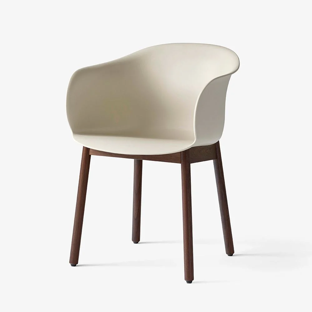 &Tradition JH30 Elefy Chair with Wooden Legs - Image 6