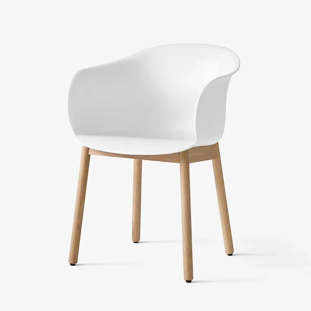 &Tradition JH30 Elefy Chair with Wooden Legs - Image 9