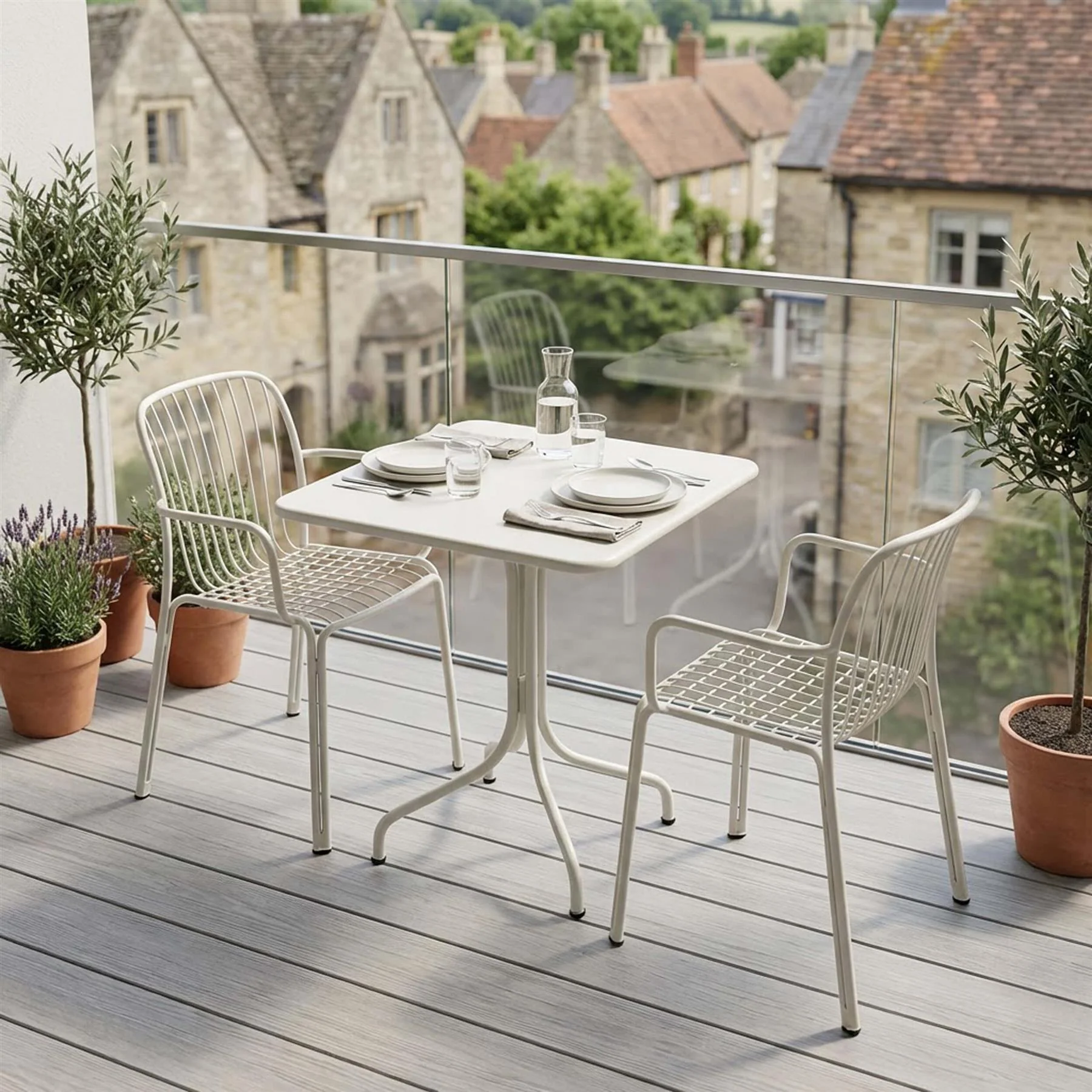&Tradition Thorvald Balcony Furniture Set - Curated by Holloways of Ludlow - Image 2