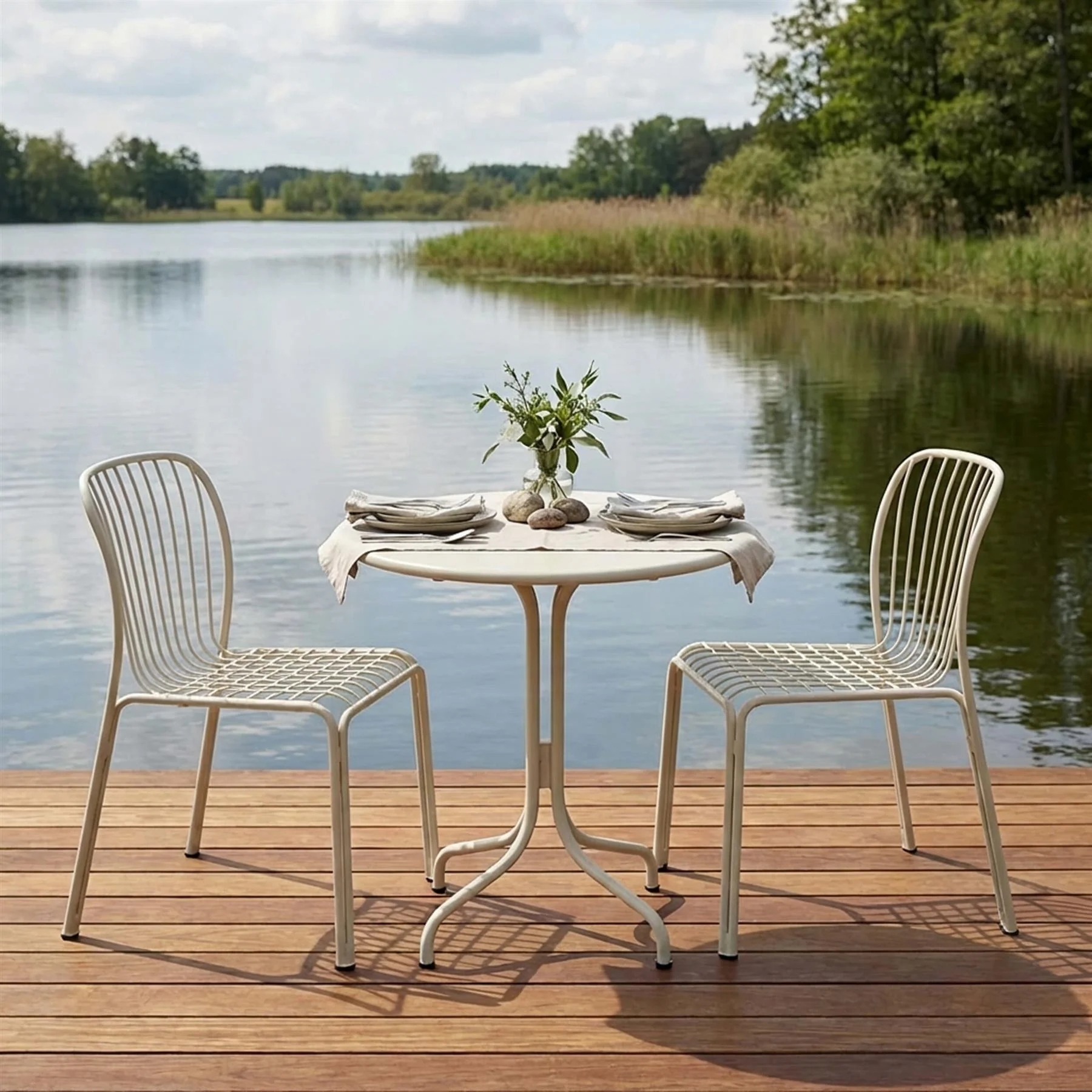 &Tradition Thorvald Garden Bistro Set - Curated by Holloways of Ludlow - Image 6