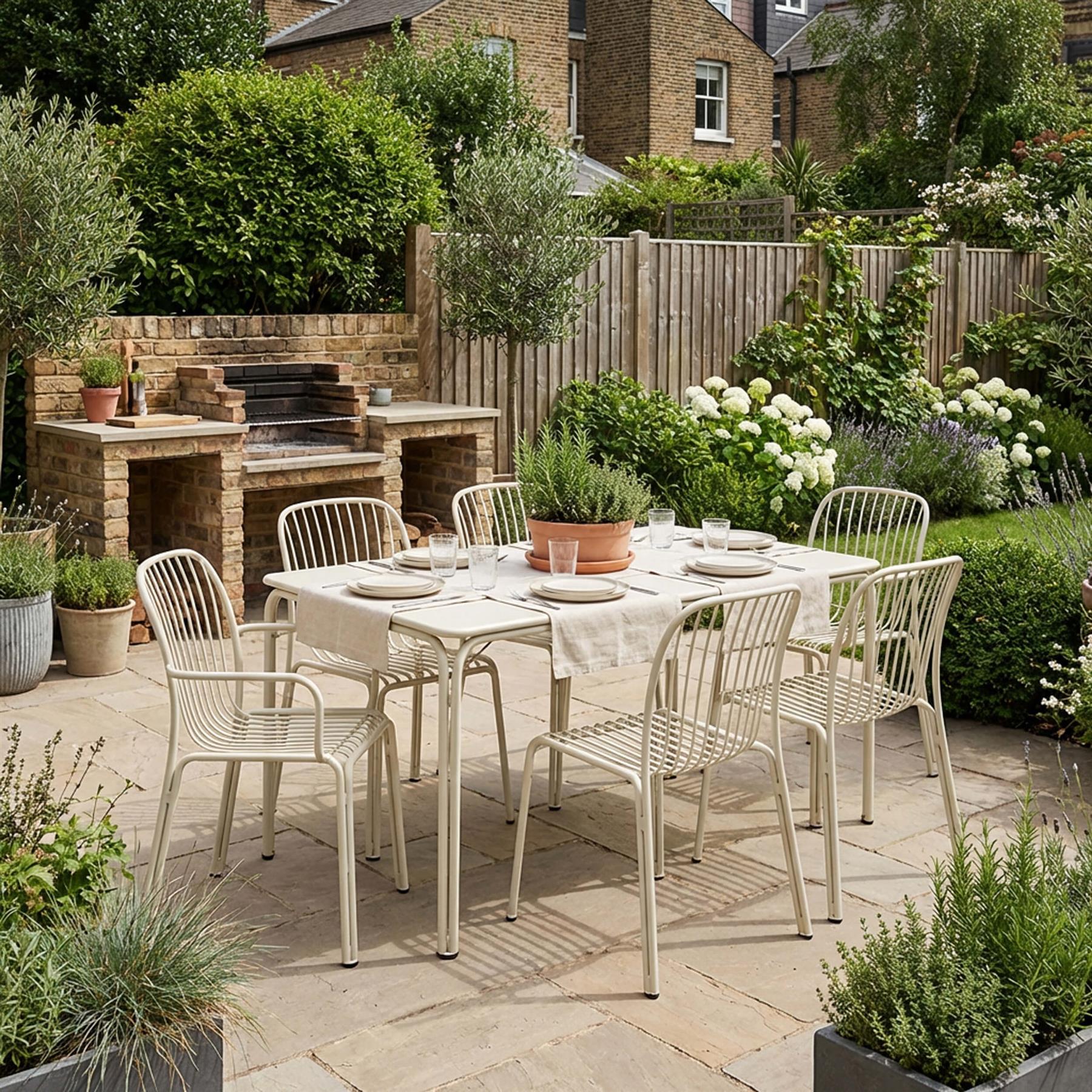 &Tradition Thorvald Garden Dining Set - Large - Curated by Holloways of Ludlow - Image 2