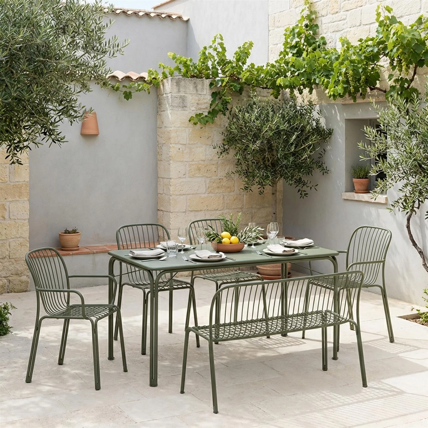 &Tradition Thorvald Patio Set - Curated by Holloways of Ludlow - Image 3