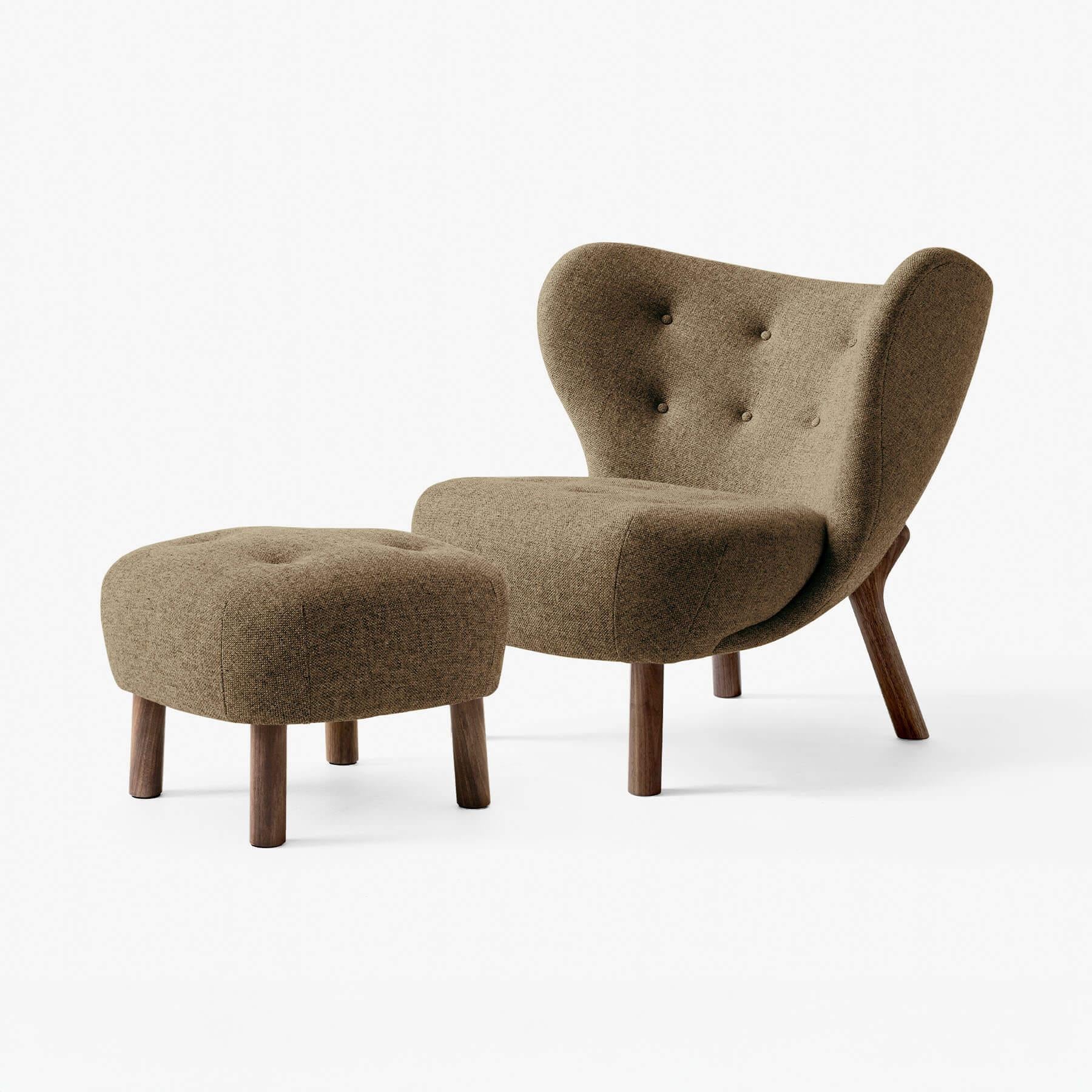 &Tradition VB1 Little Petra Chair with Footstool - Image 17
