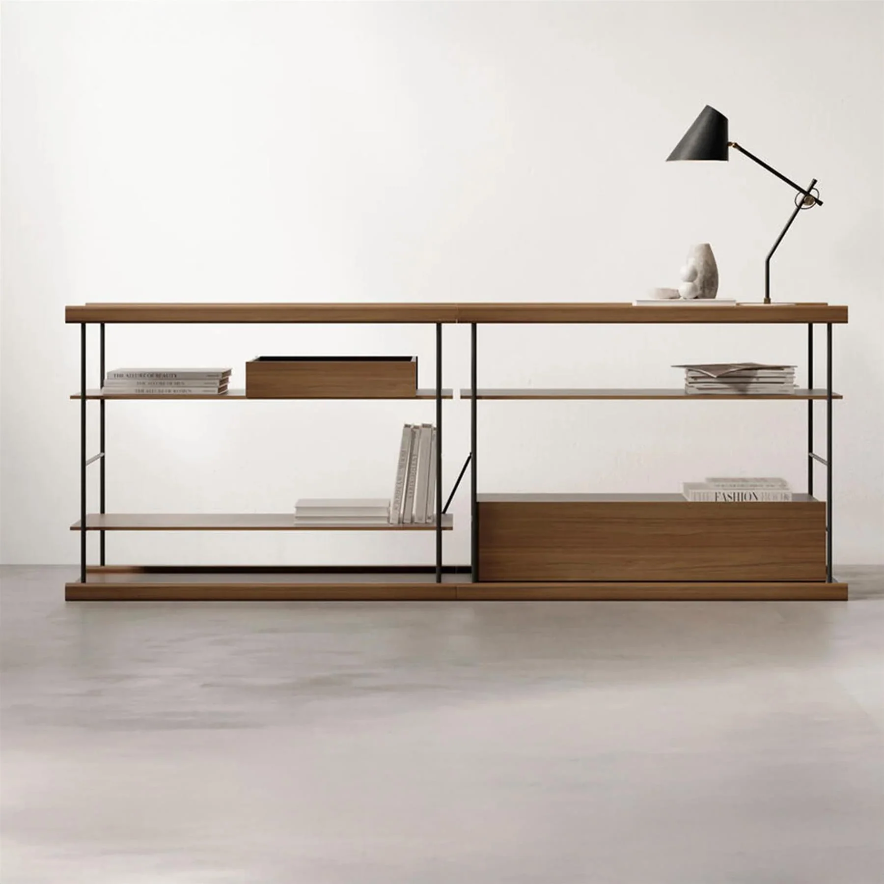 Treku Bost Sideboard - Walnut & Graphite - Image 2