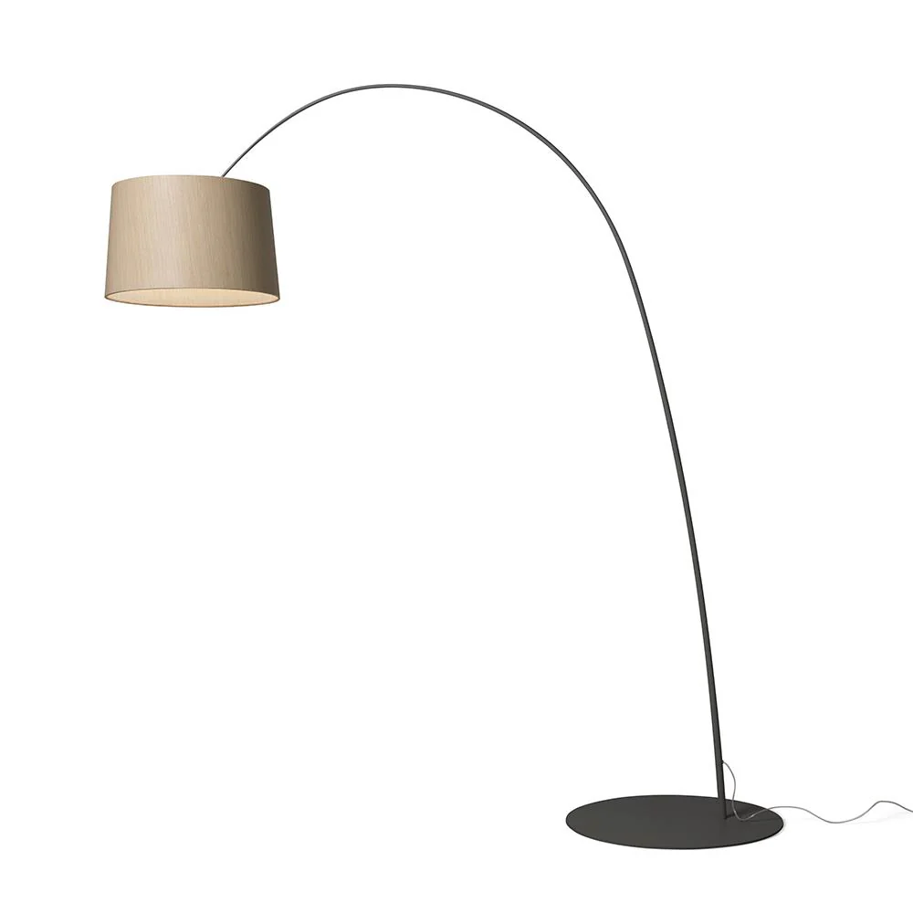 Twiggy floor light - wooden shade - Image 11