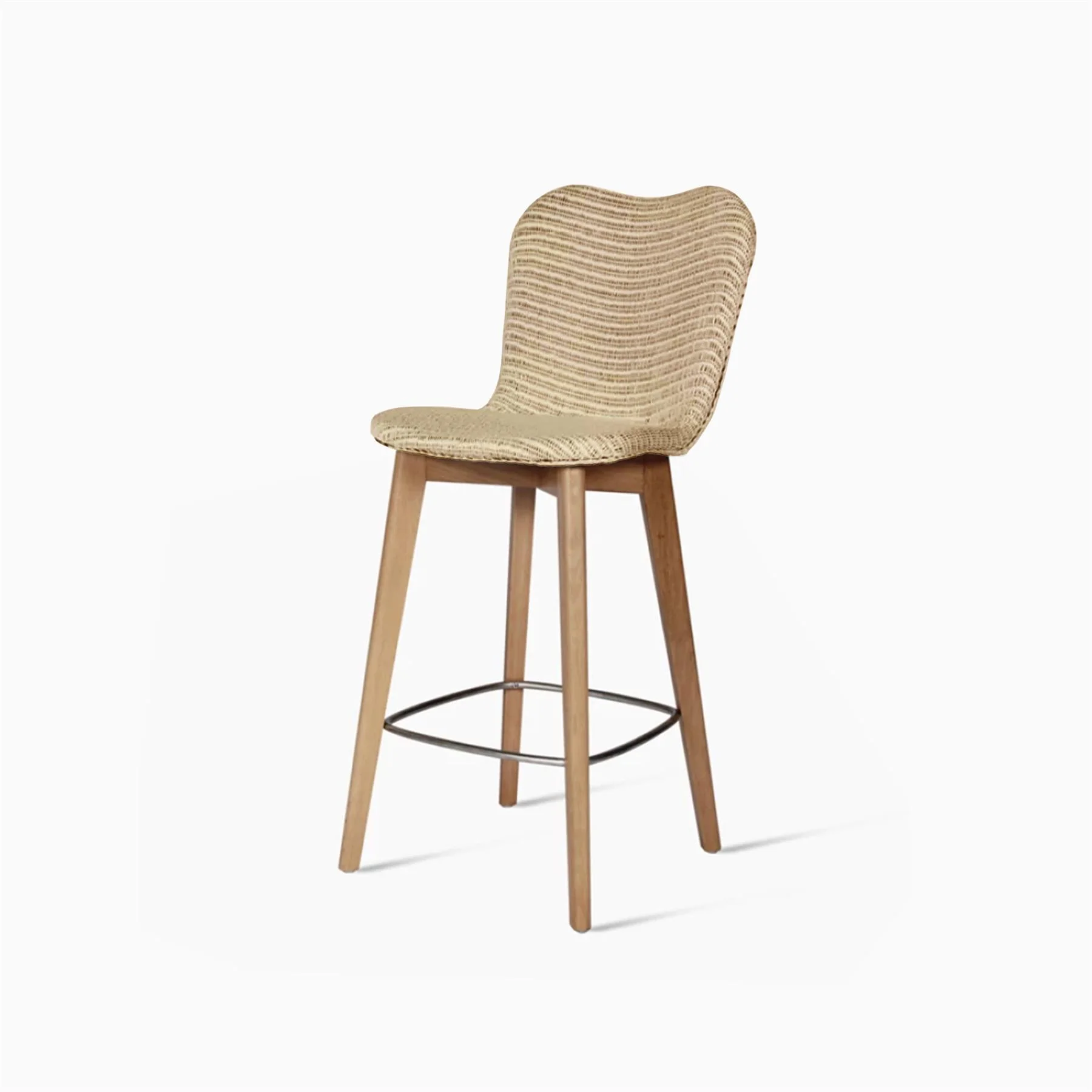 Vincent Sheppard Lily Oak Frame Stool - Image 10
