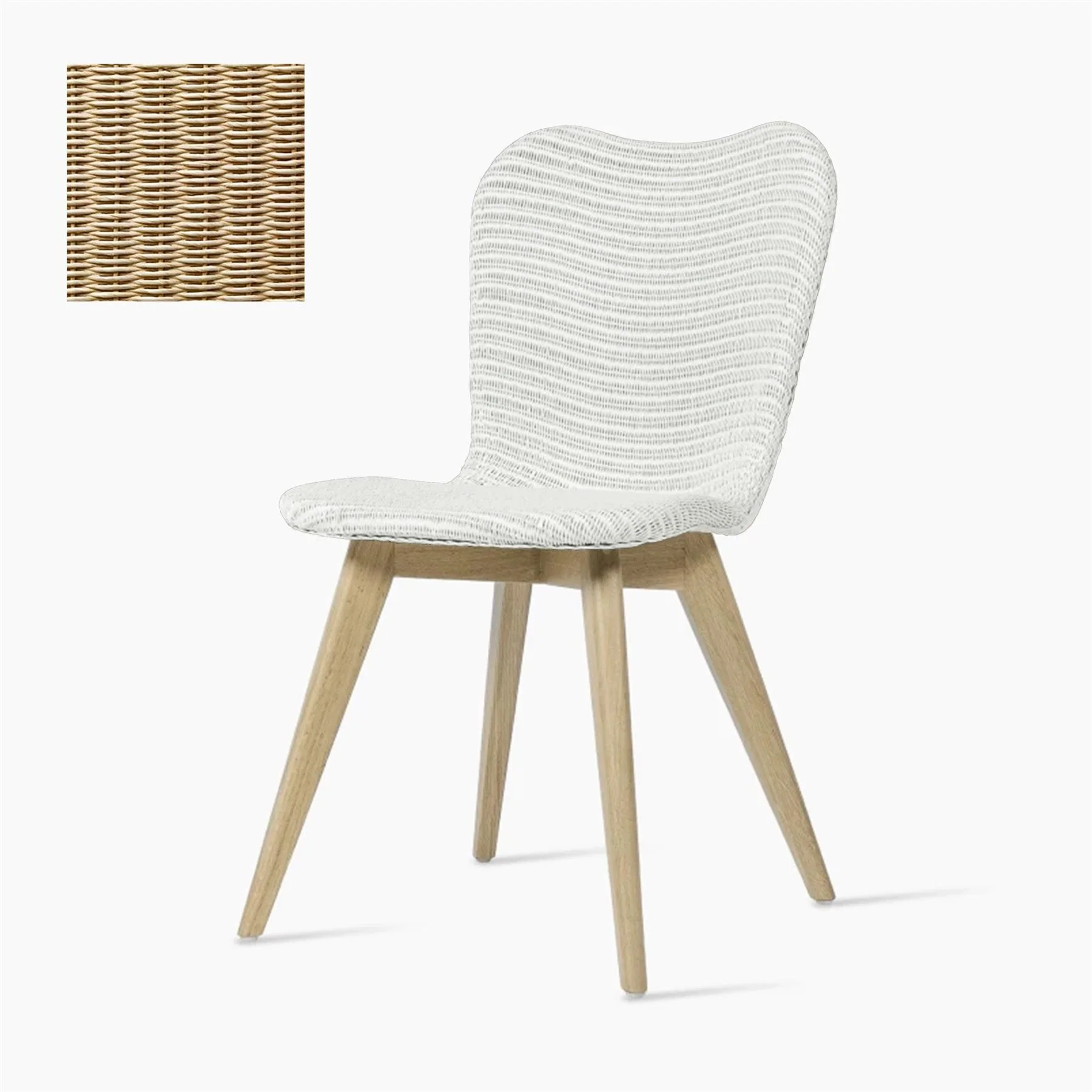 Vincent Sheppard Lily Wood Base Dining Chair - Image 15