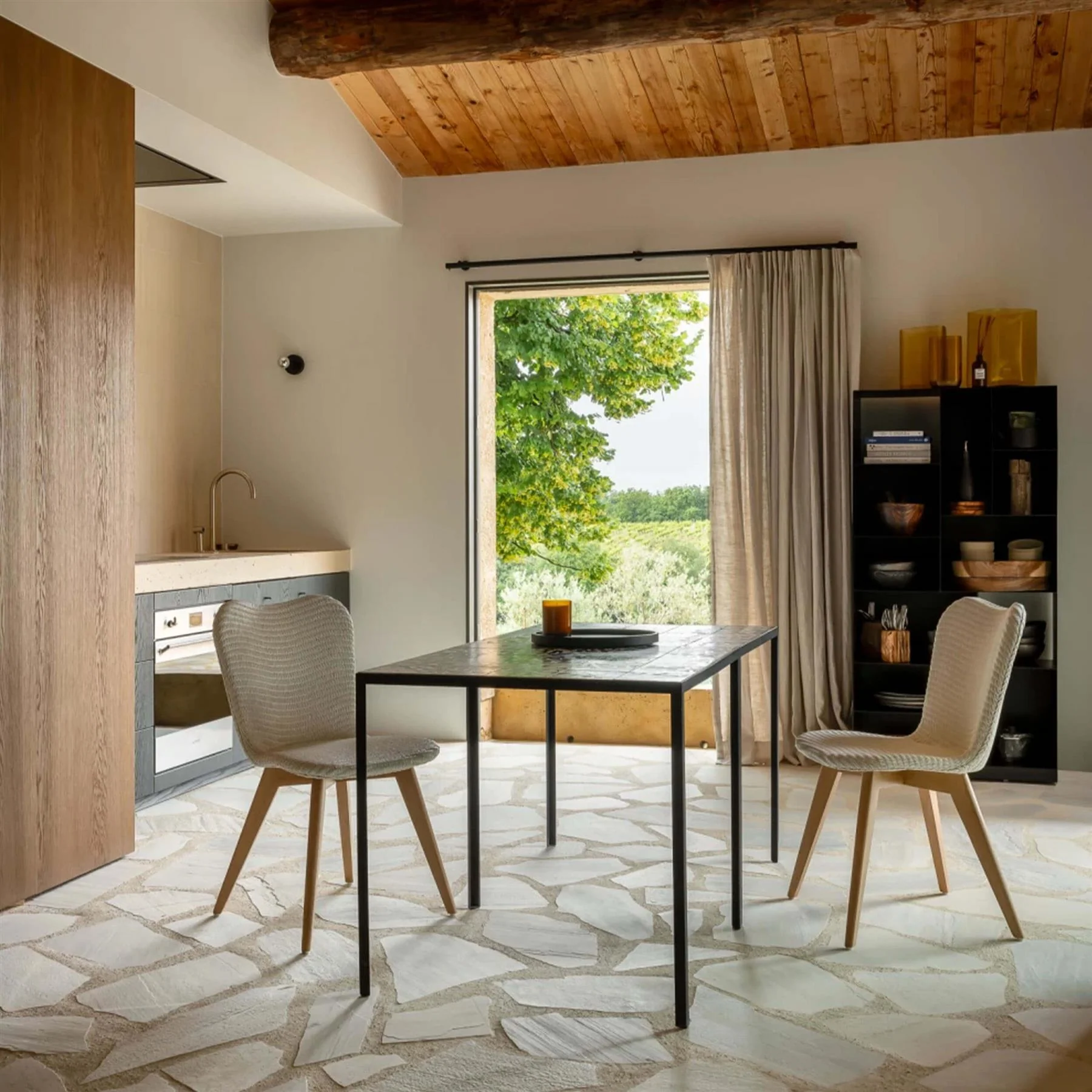 Vincent Sheppard Lily Wood Base Dining Chair - Image 2