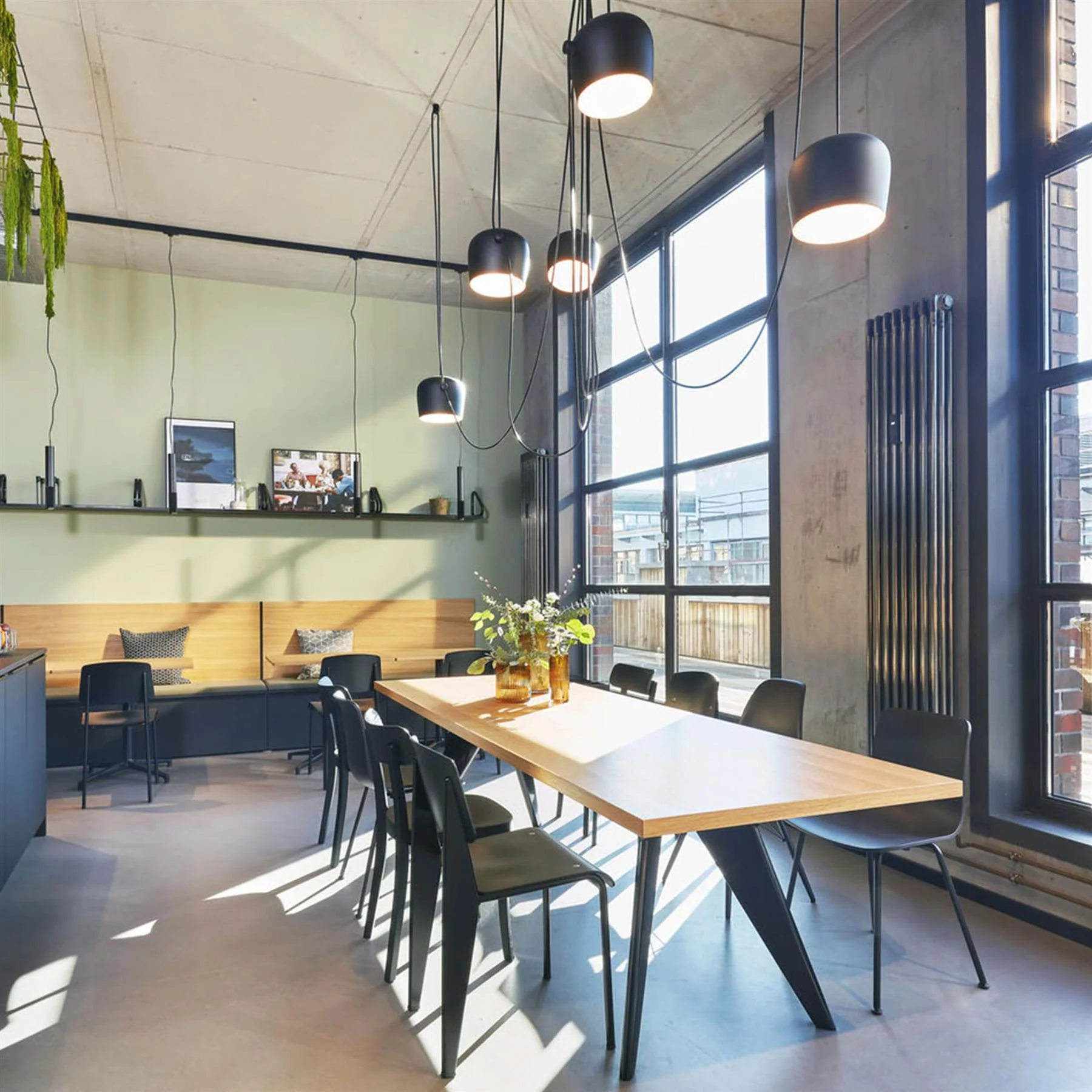 Vitra EM Dining Table with HPL Top - Image 2
