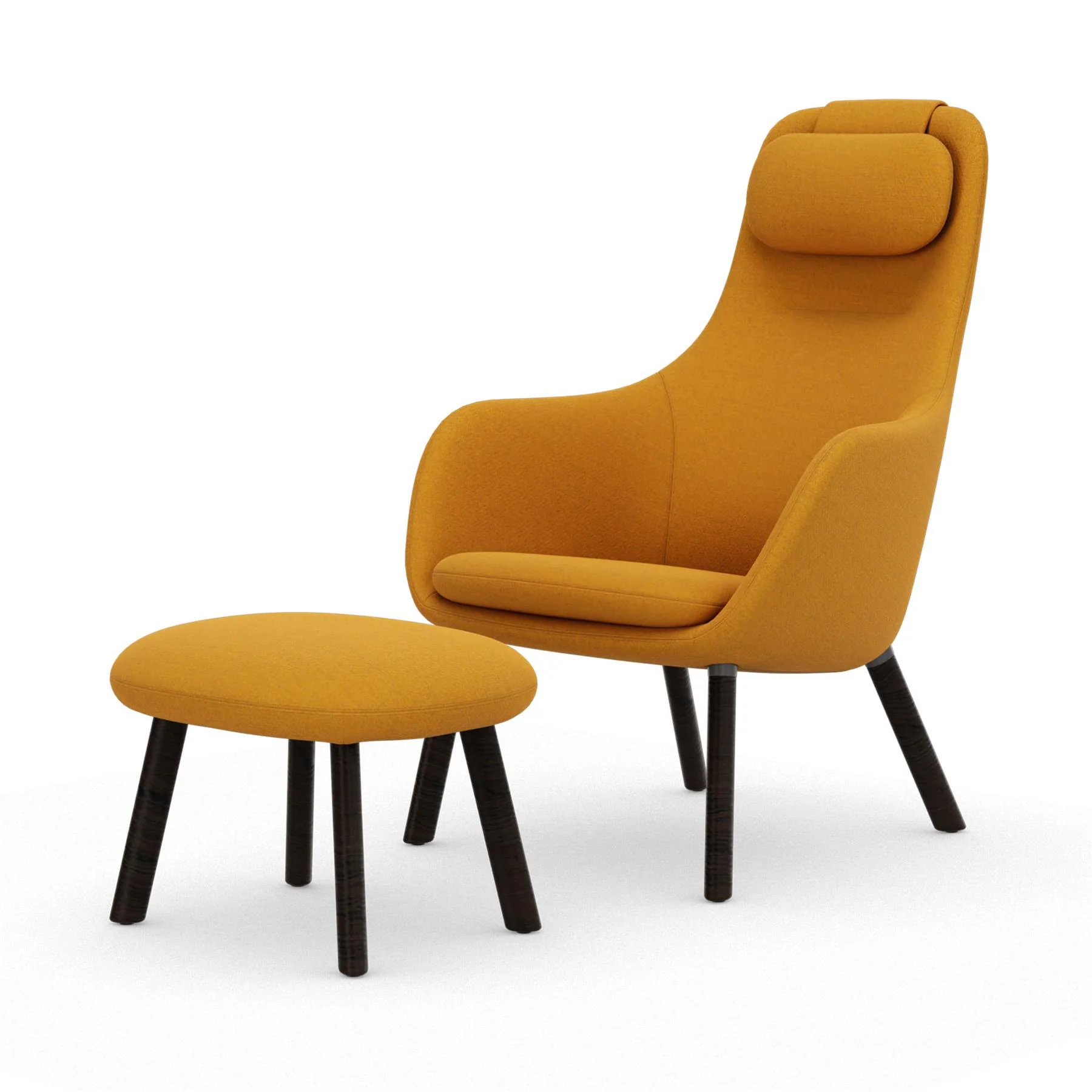 Vitra Hal Lounge Chair with Loose Seat Cushion - Image 17