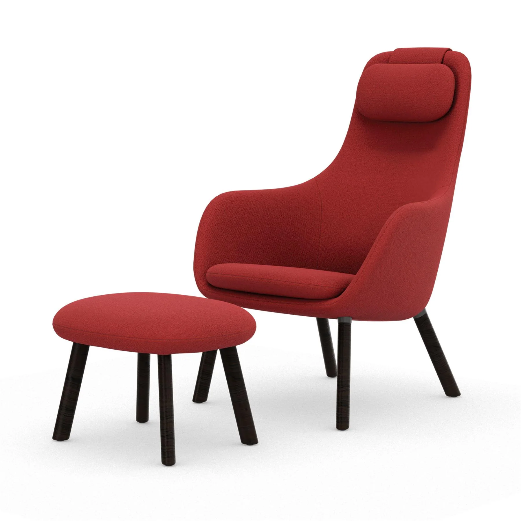 Vitra Hal Lounge Chair with Loose Seat Cushion - Image 24