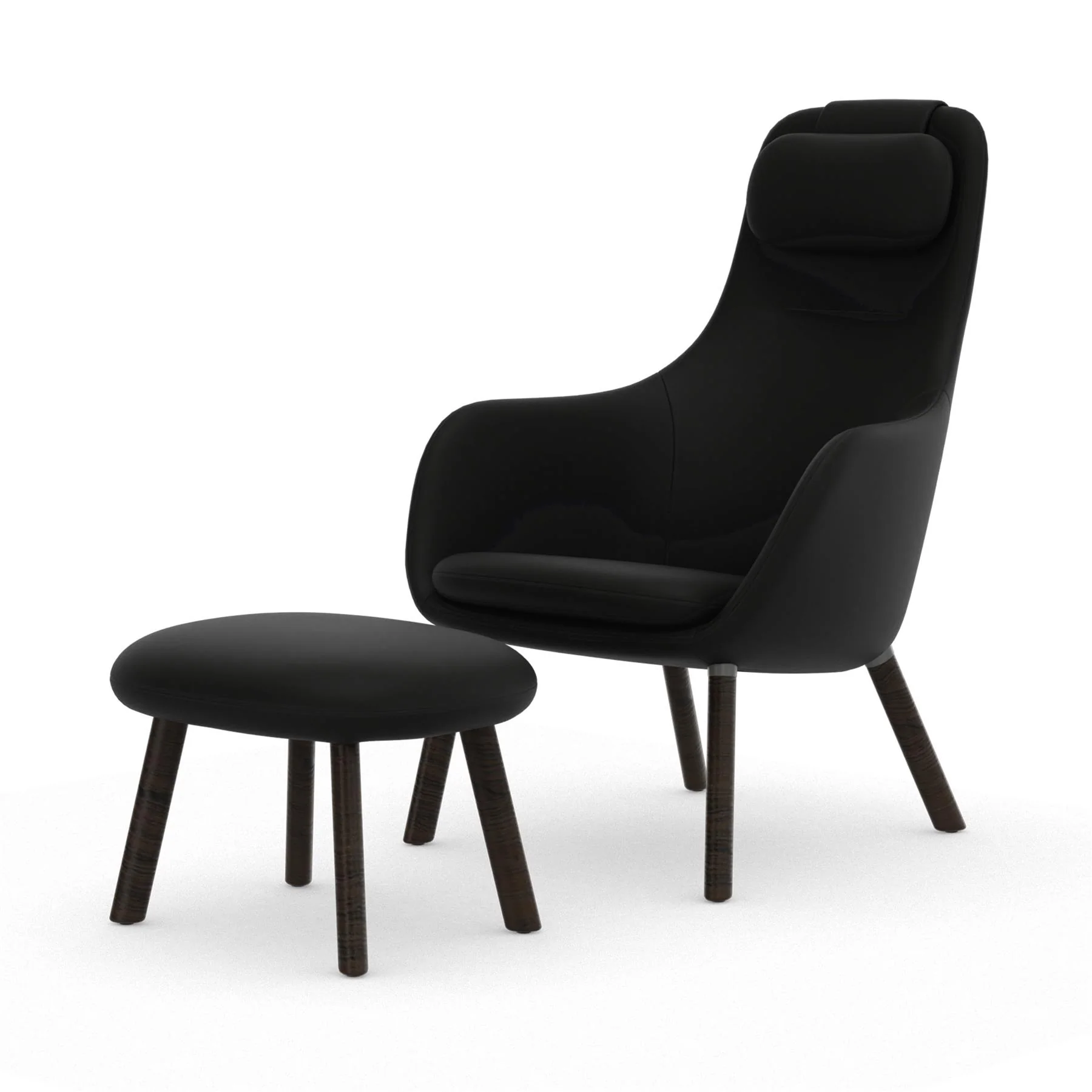 Vitra Hal Lounge Chair with Loose Seat Cushion - Image 27