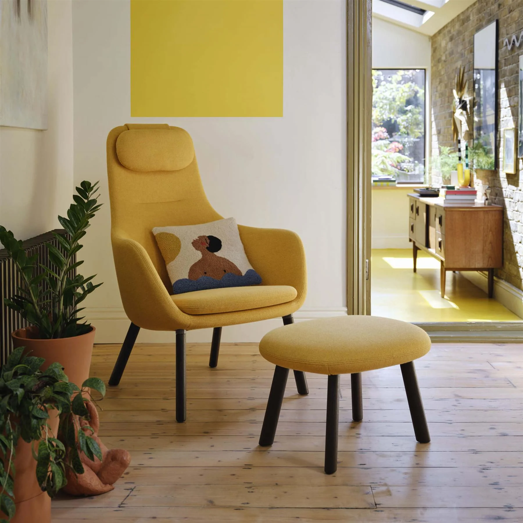 Vitra Hal Lounge Chair with Loose Seat Cushion - Image 3