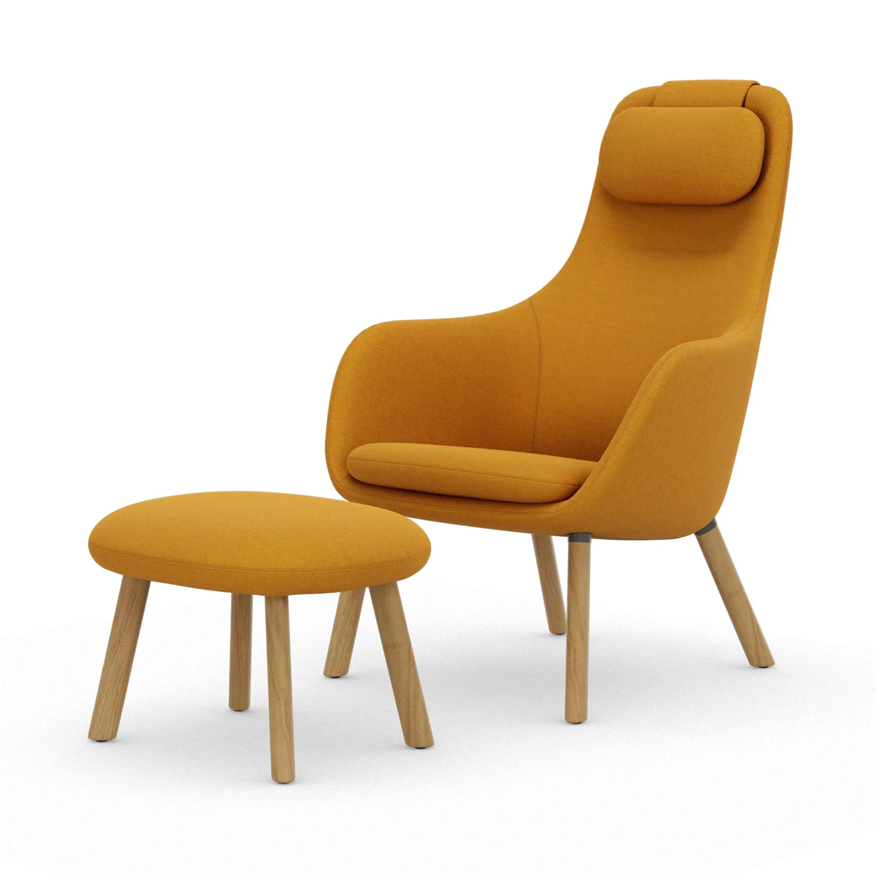 Vitra Hal Lounge Chair with Loose Seat Cushion - Image 30