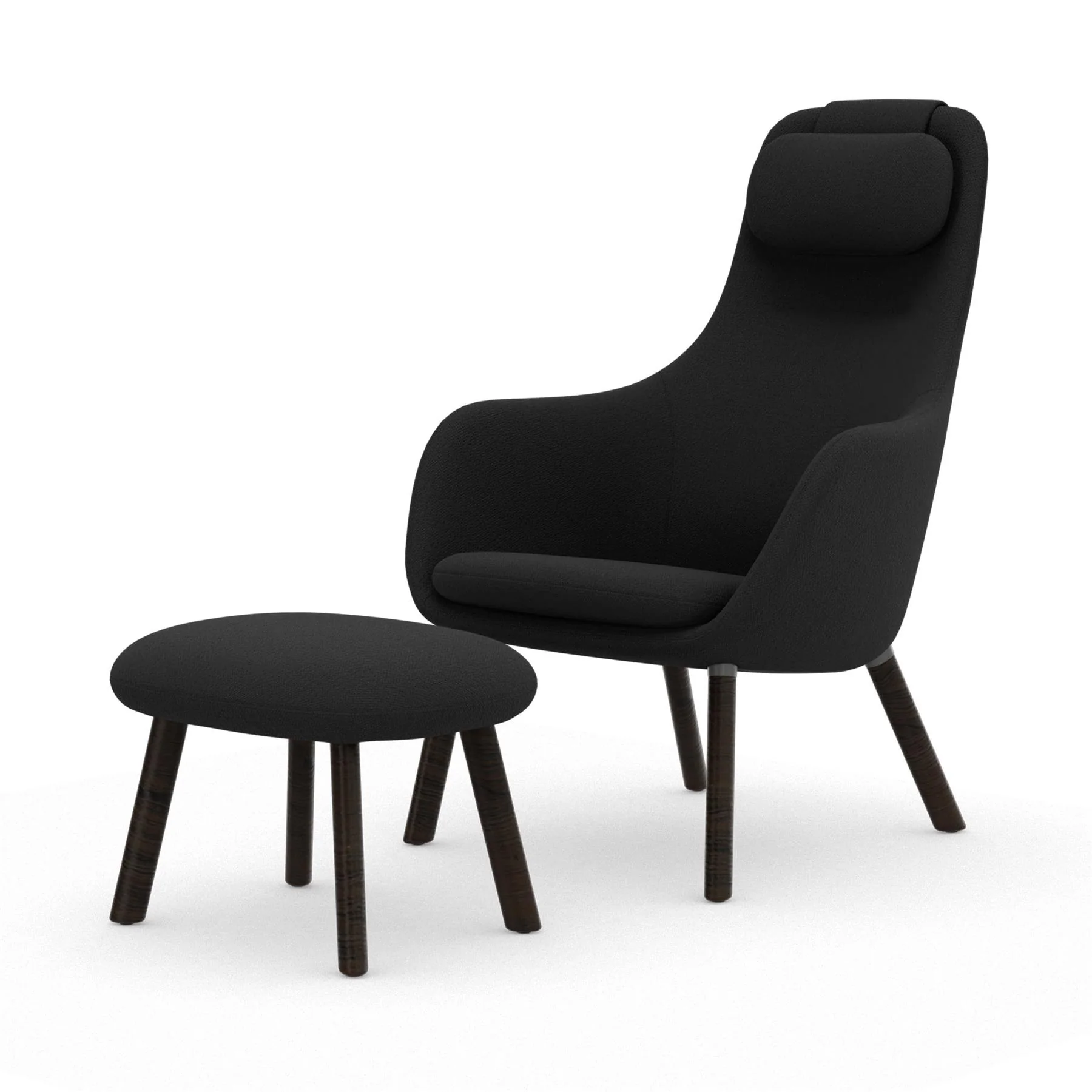 Vitra Hal Lounge Chair with Loose Seat Cushion - Image 37