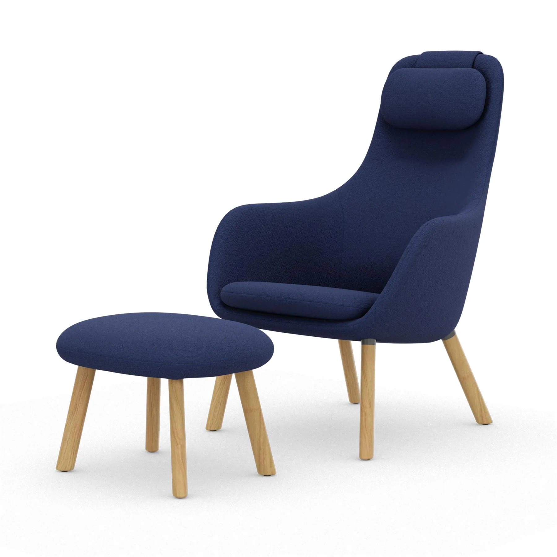 Vitra Hal Lounge Chair with Loose Seat Cushion - Image 38