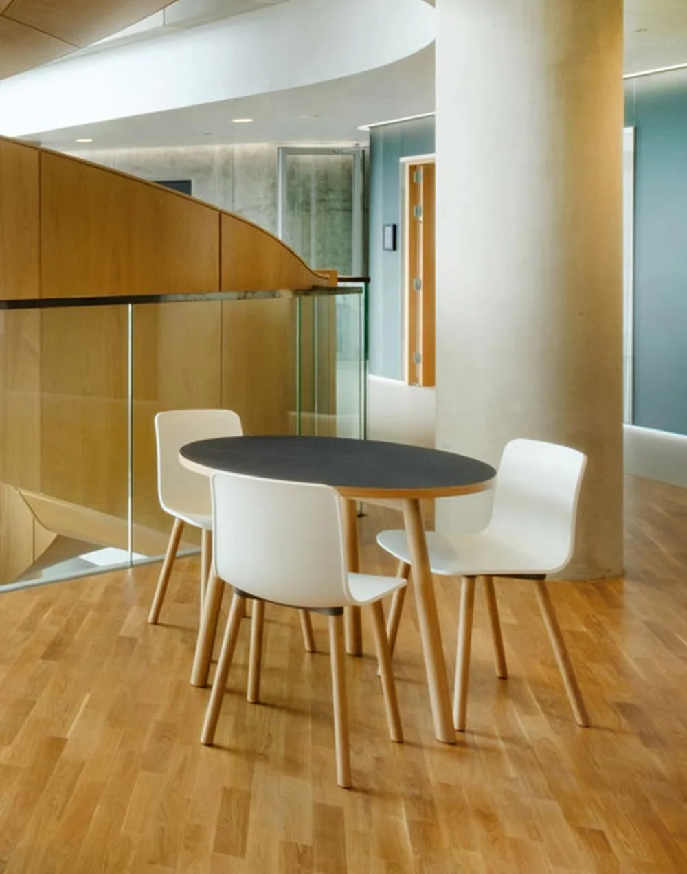 Vitra HAL RE Wood Dining Chair - Image 4