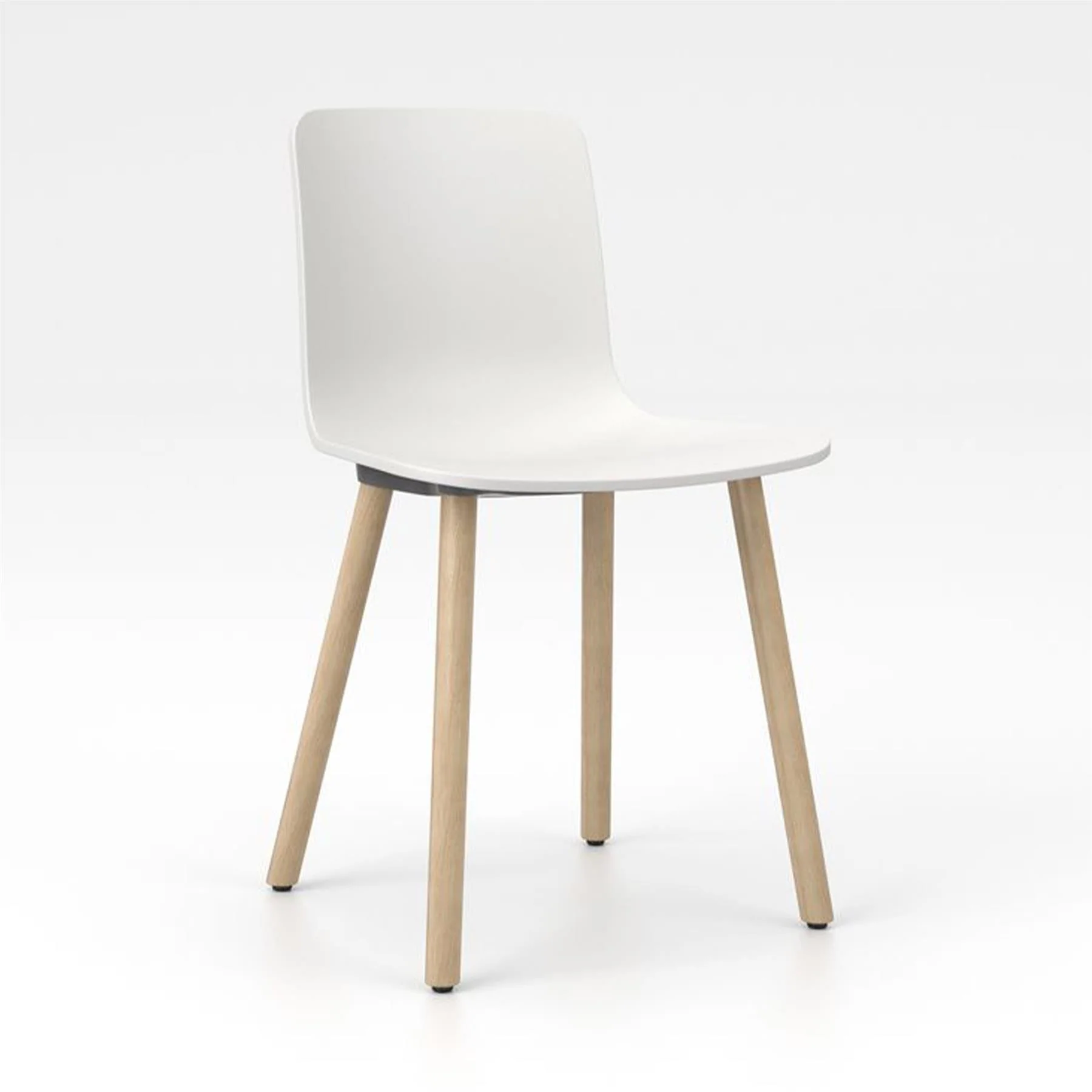 Vitra HAL RE Wood Dining Chair - Image 6